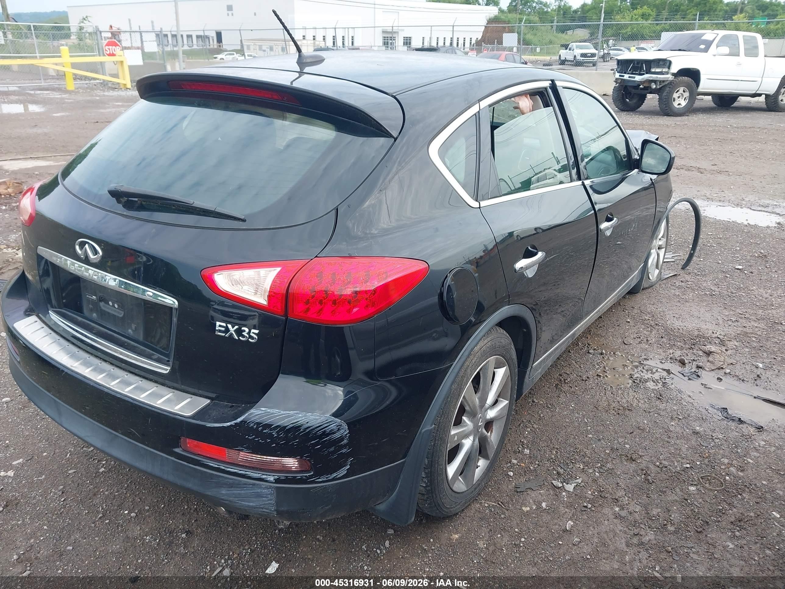 2012 Infiniti Ex35 Journey Black vin: JN1AJ0HP6CM401037