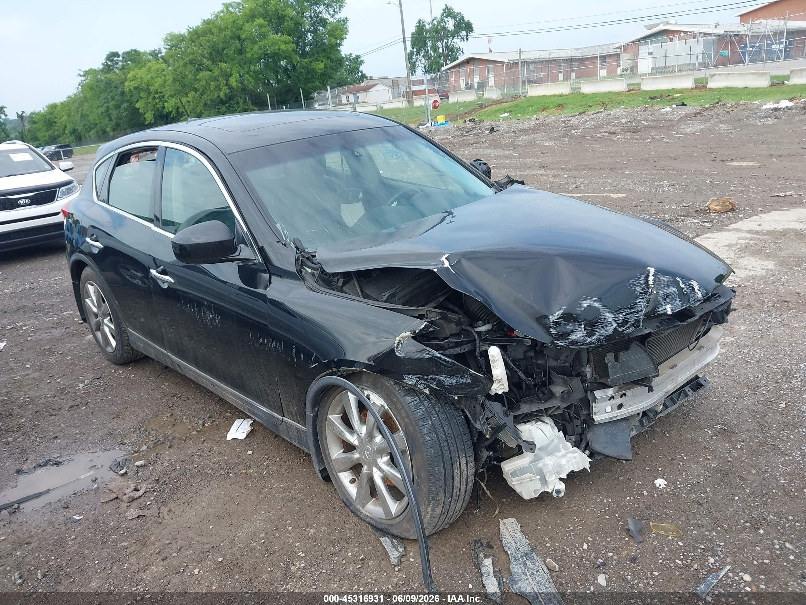 2012 Infiniti Ex35 Journey Black vin: JN1AJ0HP6CM401037