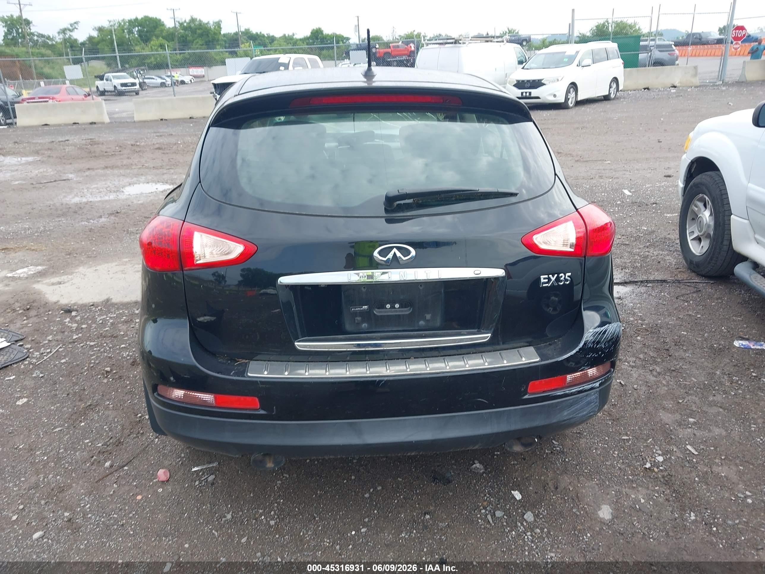 2012 Infiniti Ex35 Journey Black vin: JN1AJ0HP6CM401037