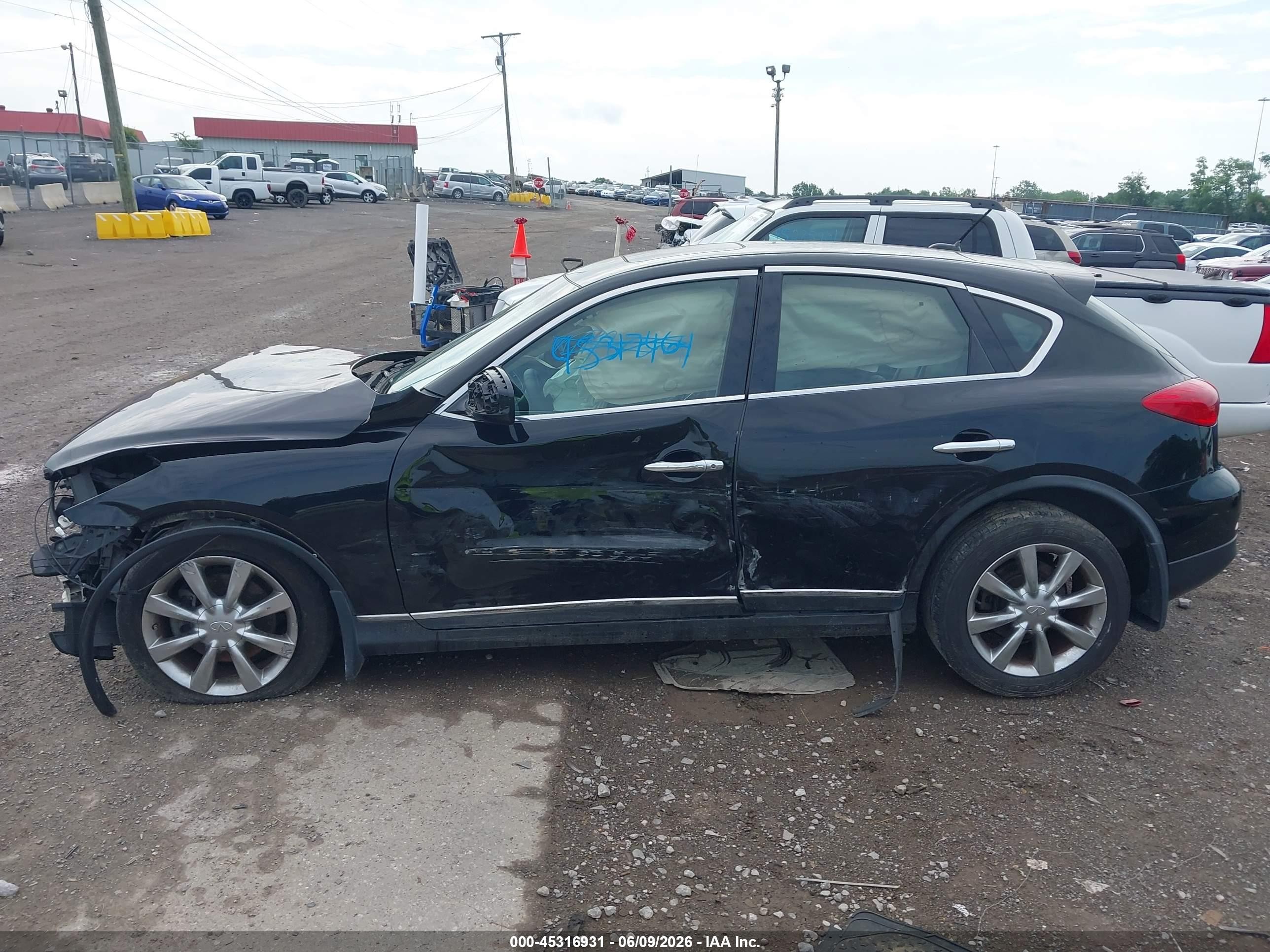 2012 Infiniti Ex35 Journey Black vin: JN1AJ0HP6CM401037
