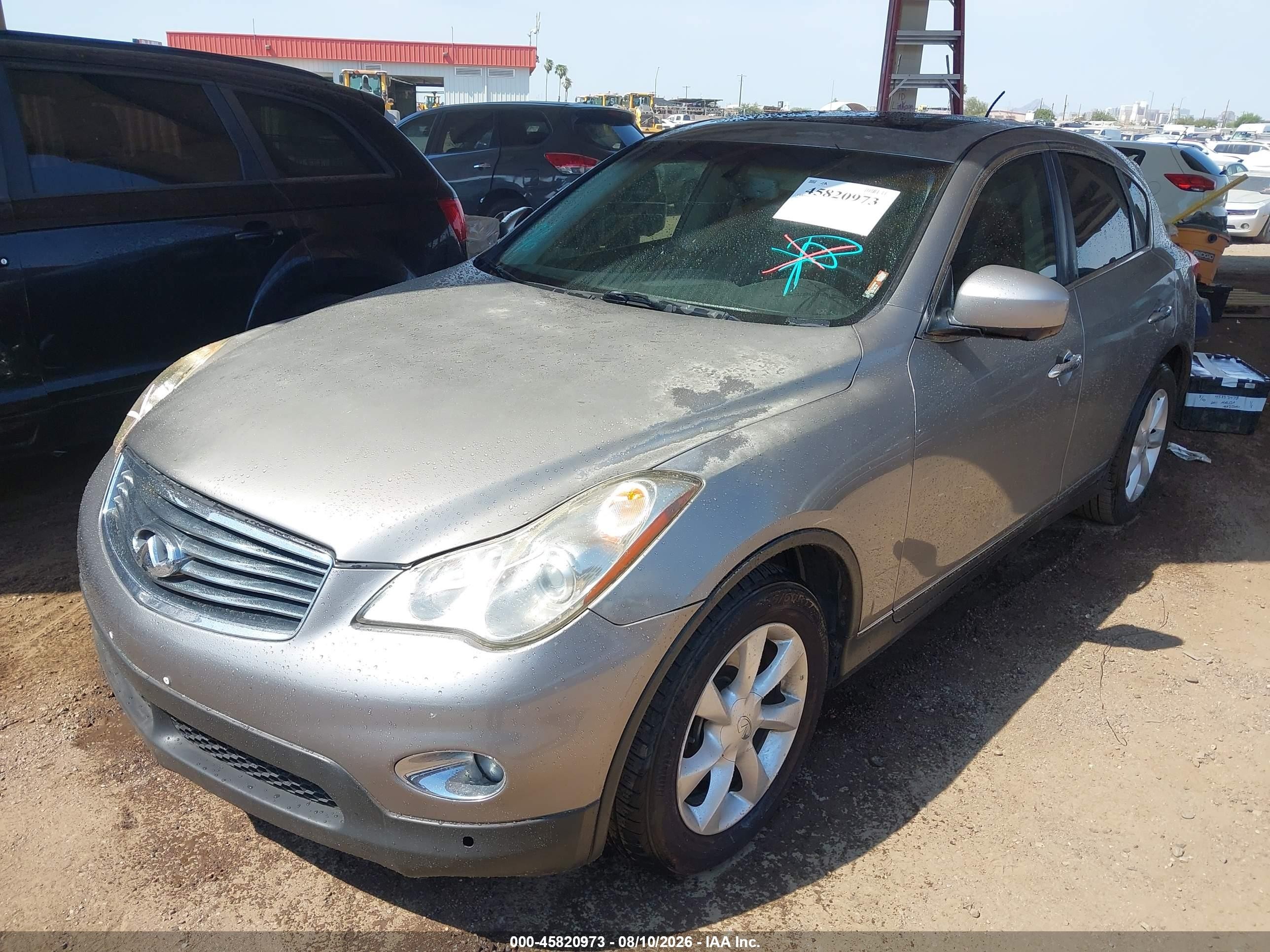2010 Infiniti Ex35 Journey Tan vin: JN1AJ0HP7AM700548
