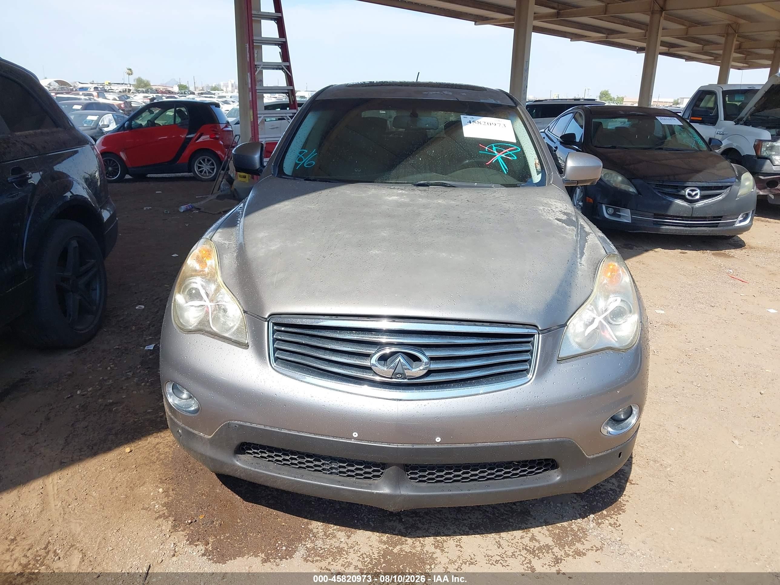 2010 Infiniti Ex35 Journey Tan vin: JN1AJ0HP7AM700548