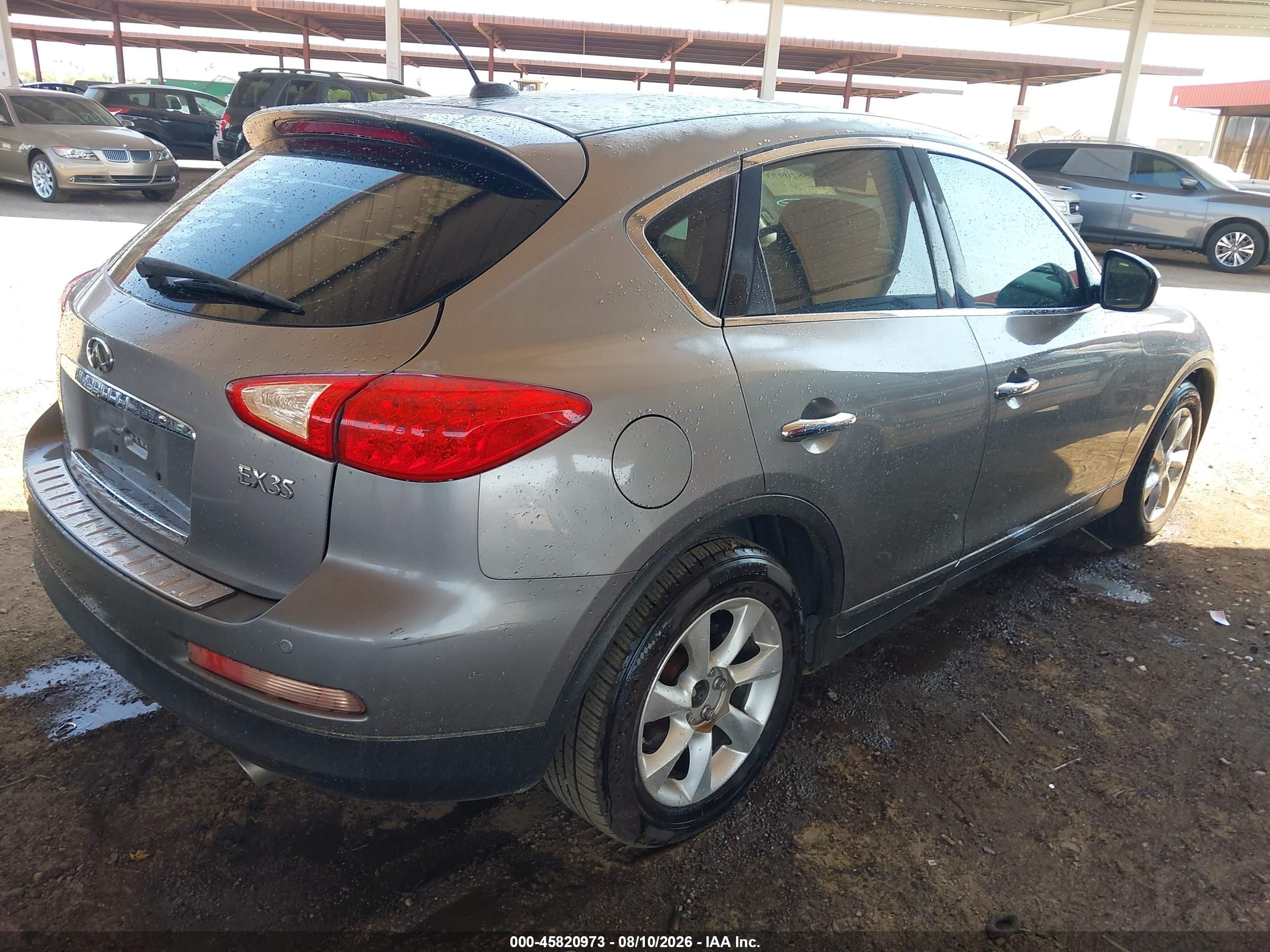 2010 Infiniti Ex35 Journey Tan vin: JN1AJ0HP7AM700548