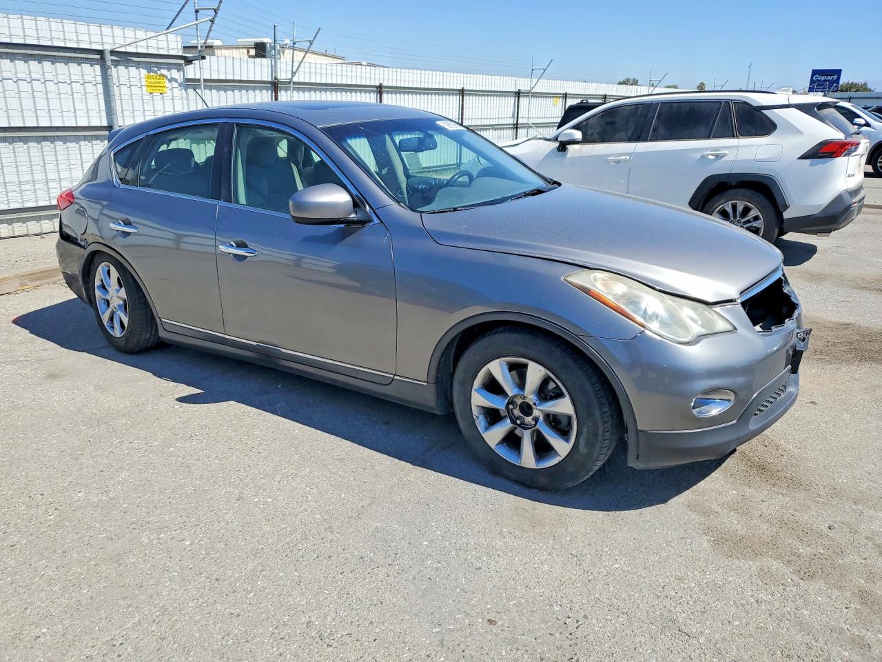 2010 Infiniti Ex35 Base Gray vin: JN1AJ0HP7AM701070