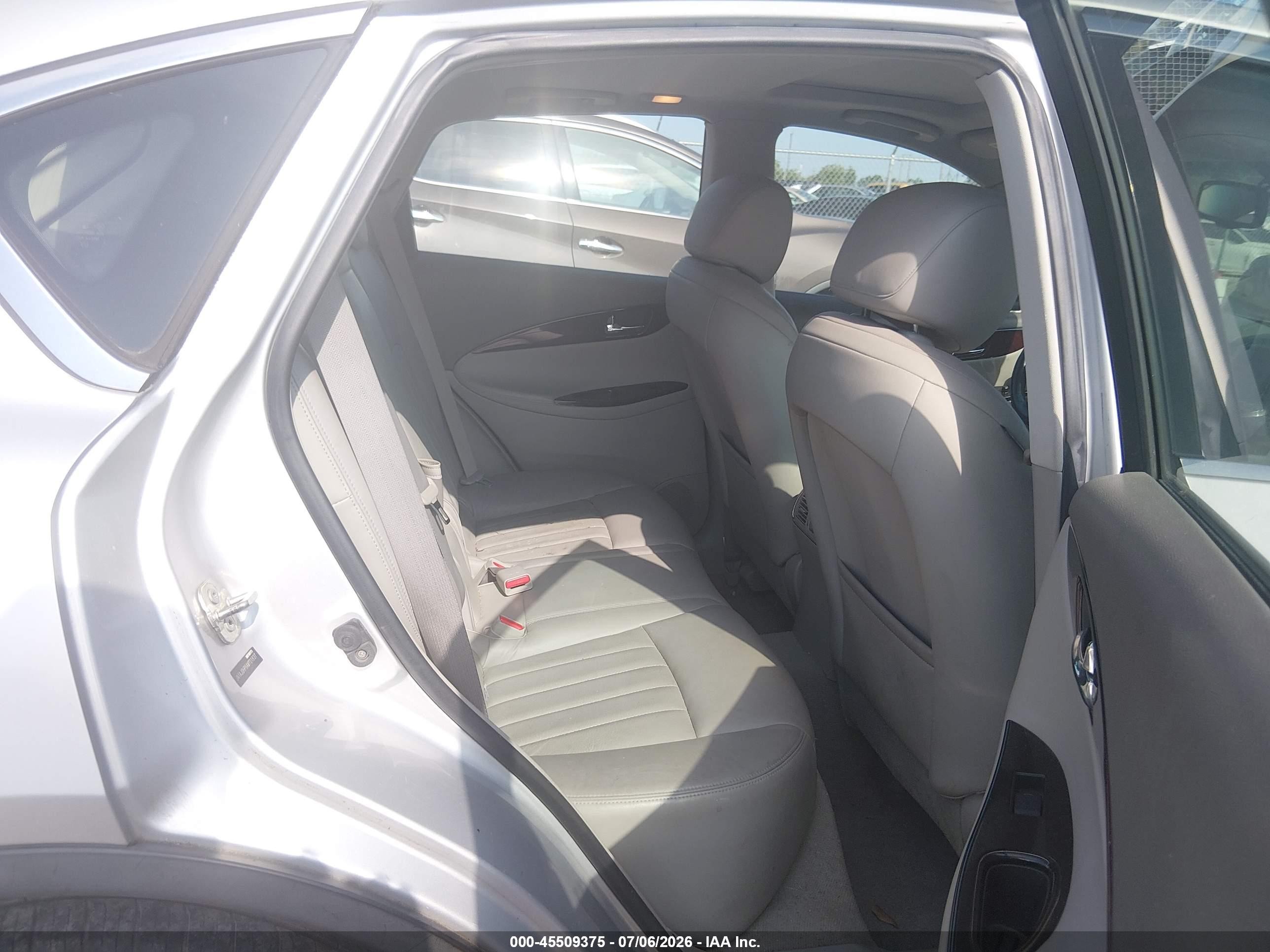 2010 Infiniti Ex35 Journey Silver vin: JN1AJ0HP8AM701837