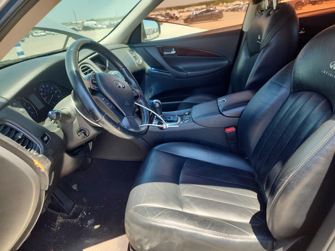 2012 Infiniti Ex35 Base Silver vin: JN1AJ0HP8CM400892