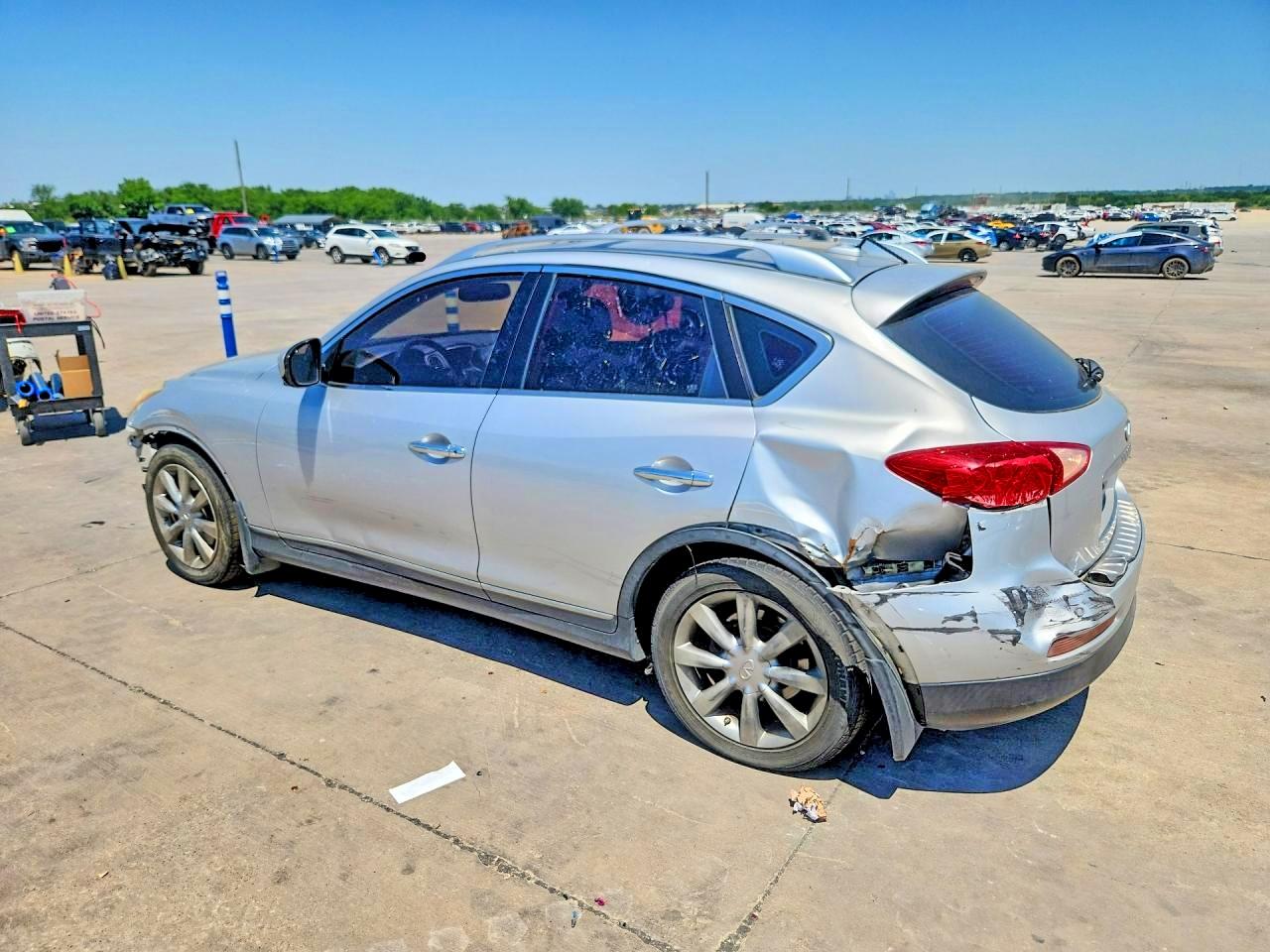 2012 Infiniti Ex35 Base Silver vin: JN1AJ0HP8CM400892