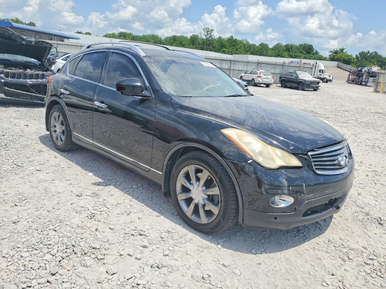 2010 Infiniti Ex35 Base Black vin: JN1AJ0HP9AM700132
