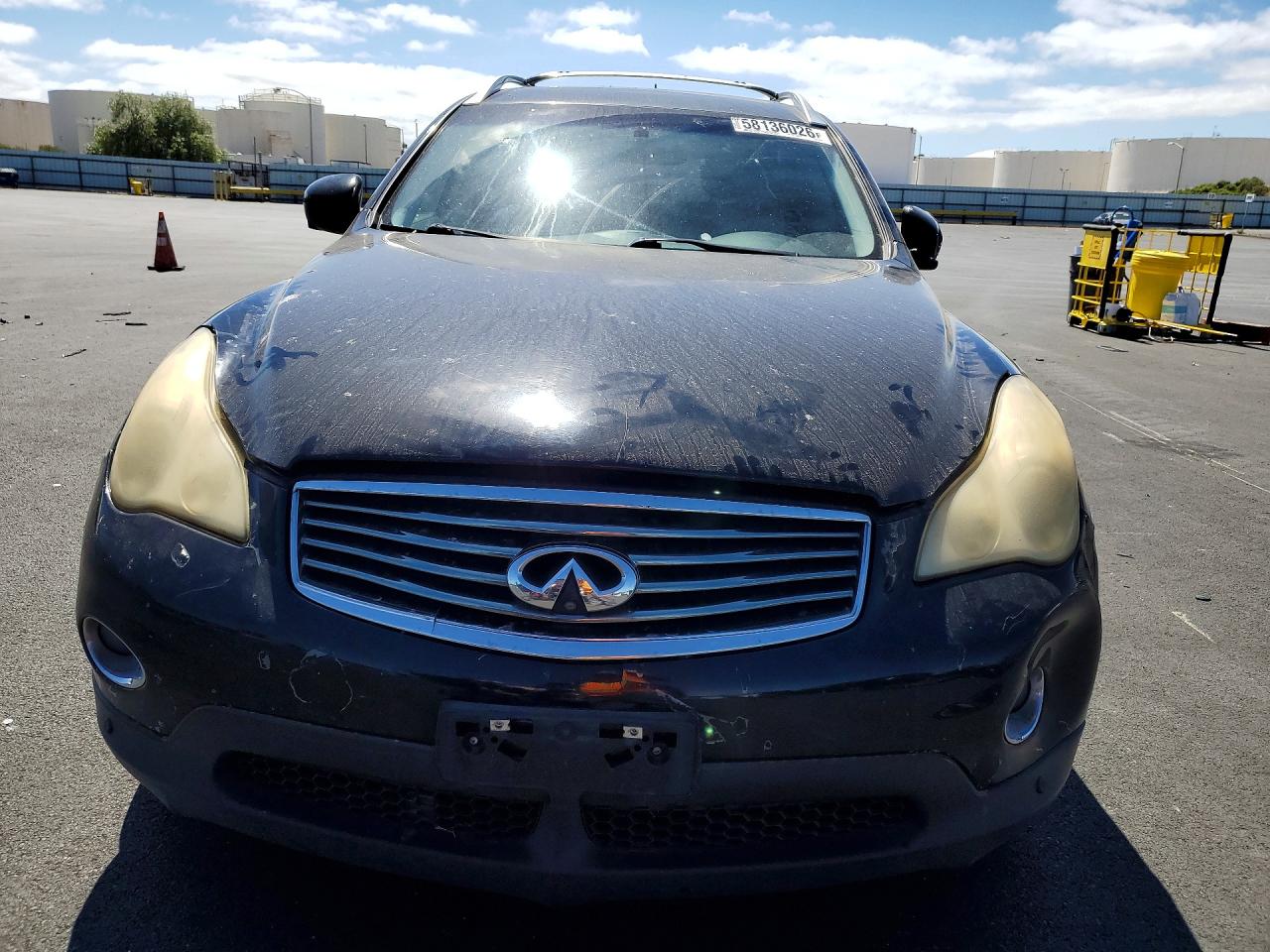 2010 Infiniti Ex35 Base Black vin: JN1AJ0HP9AM702088