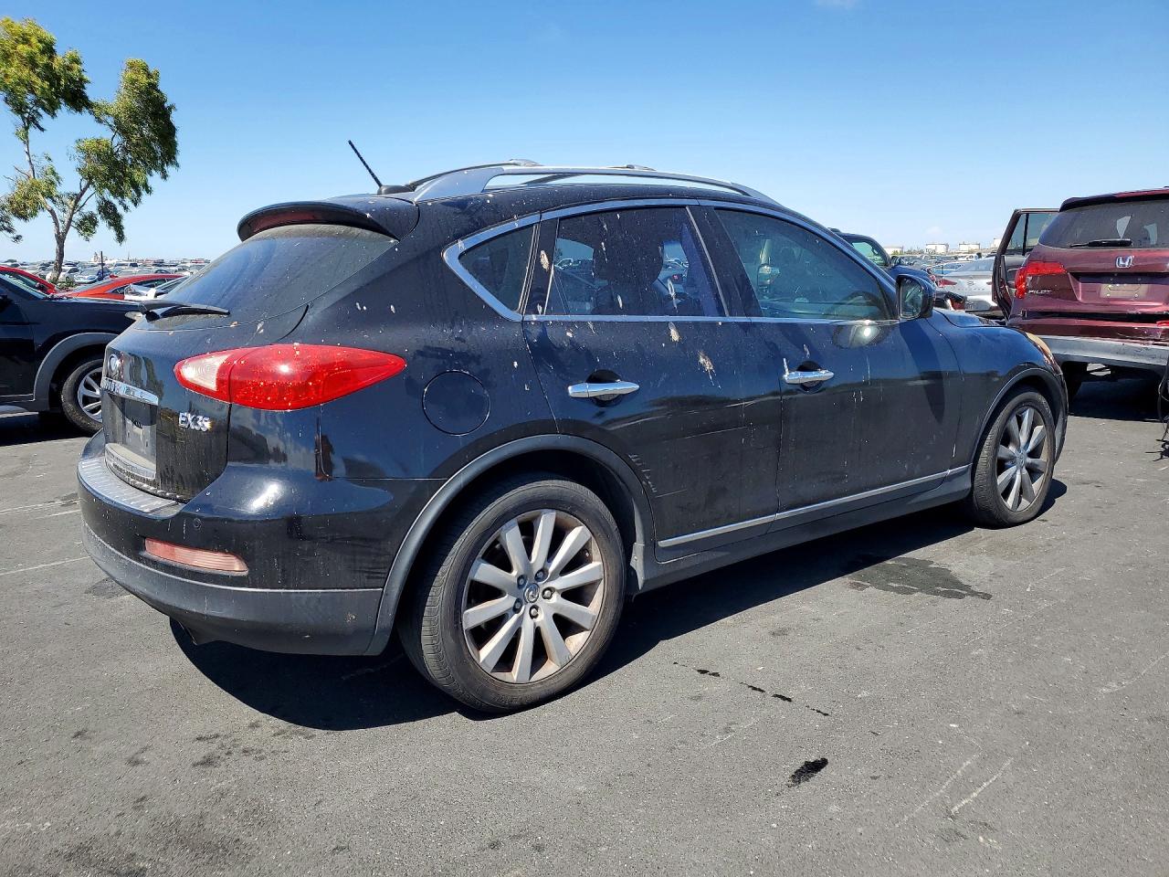 2010 Infiniti Ex35 Base Black vin: JN1AJ0HP9AM702088