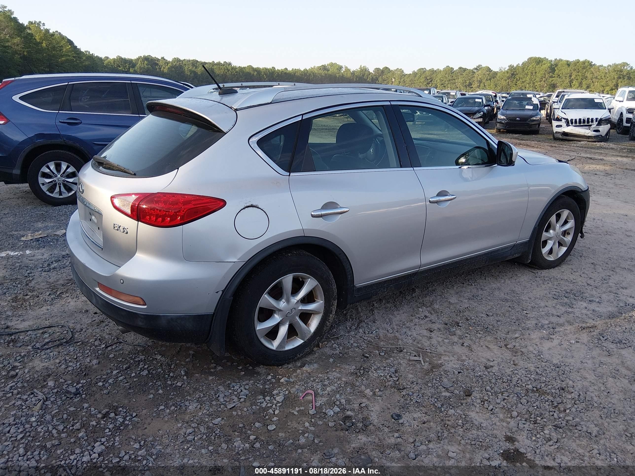 2010 Infiniti Ex35 Journey Серебряный vin: JN1AJ0HP9AM702236