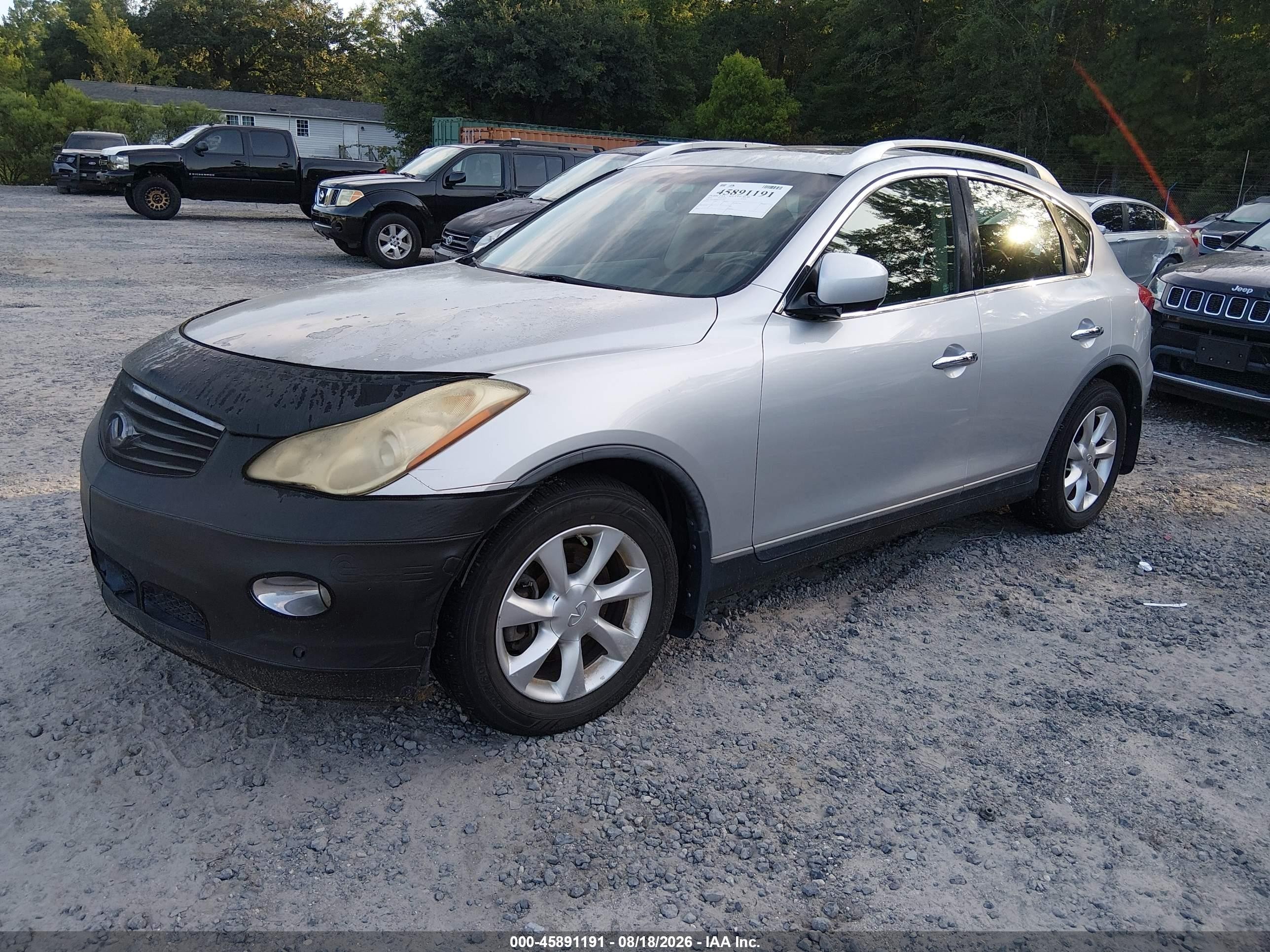 2010 Infiniti Ex35 Journey Серебряный vin: JN1AJ0HP9AM702236
