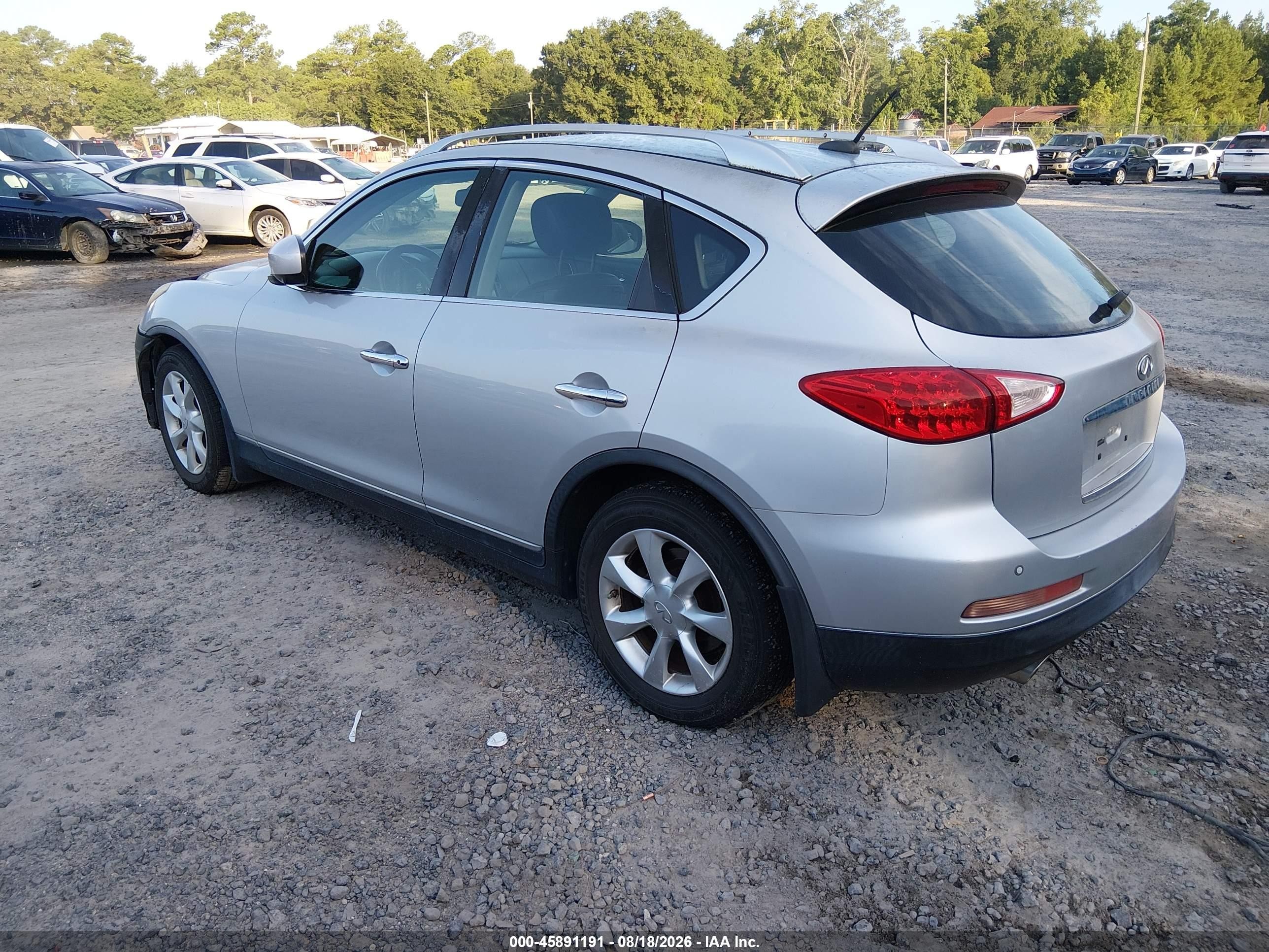 2010 Infiniti Ex35 Journey Серебряный vin: JN1AJ0HP9AM702236