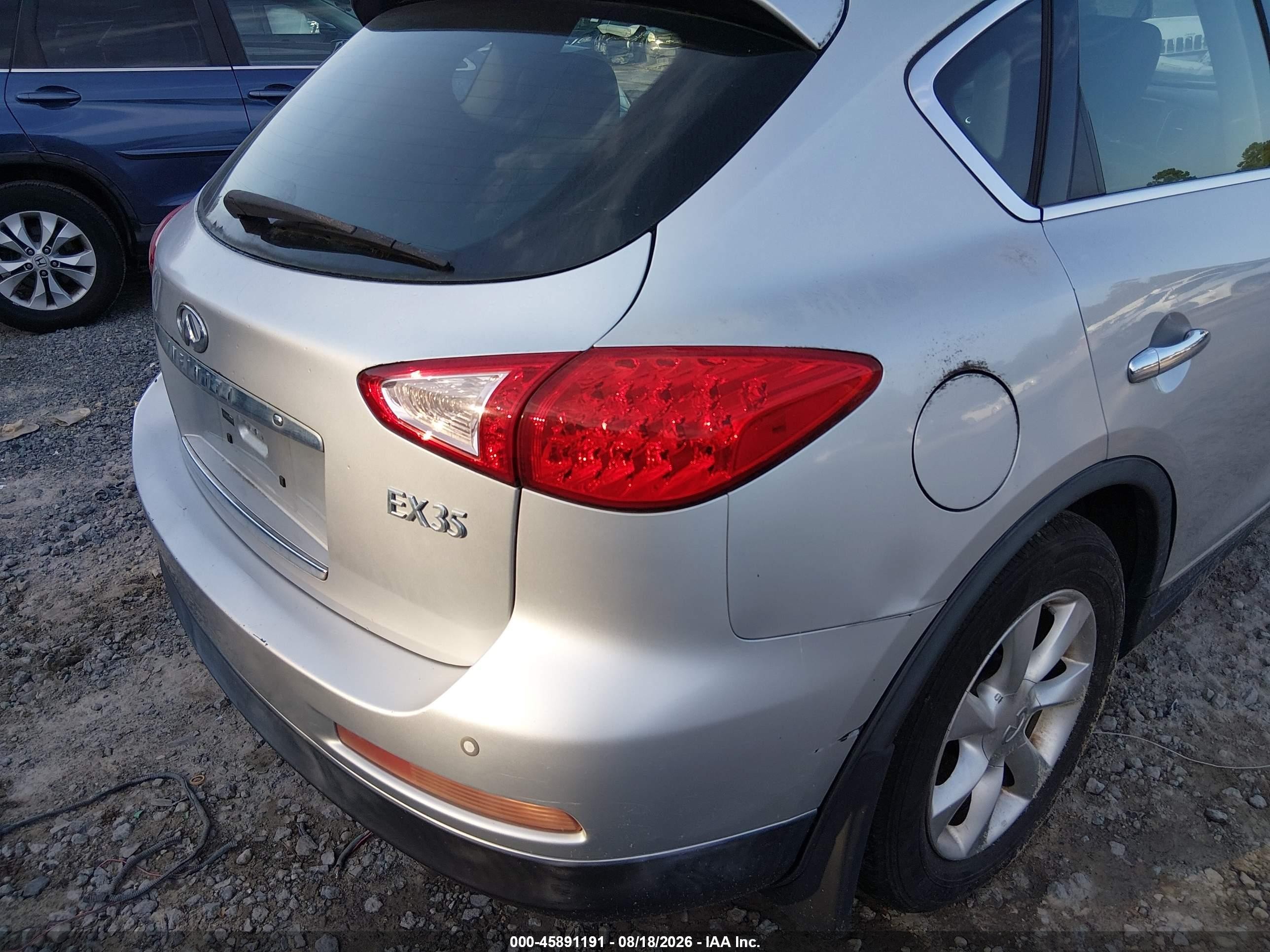 2010 Infiniti Ex35 Journey Серебряный vin: JN1AJ0HP9AM702236
