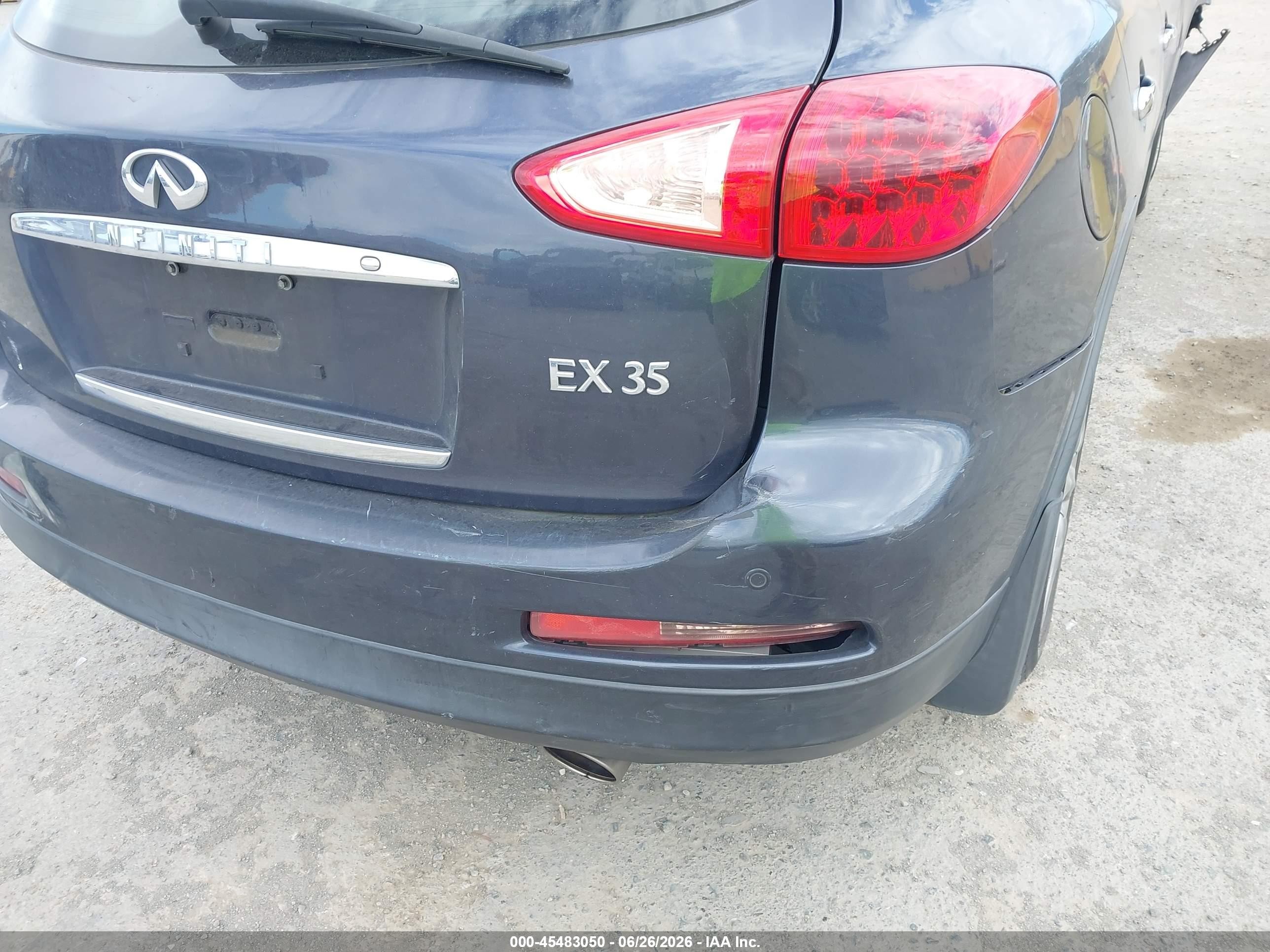 2010 Infiniti Ex35 Journey Gray vin: JN1AJ0HP9AM703189