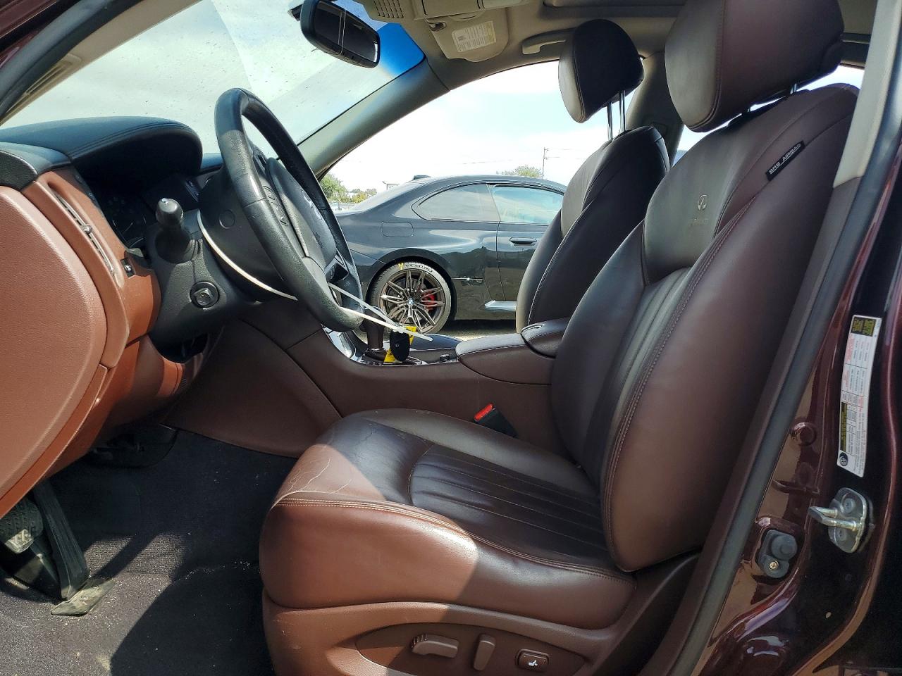 2012 Infiniti Ex35 Base Maroon vin: JN1AJ0HP9CM400173