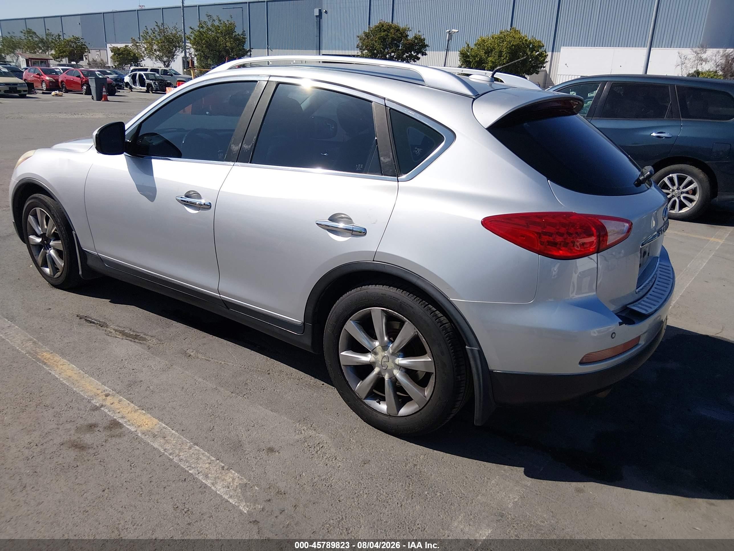 2012 Infiniti Ex35 Journey Silver vin: JN1AJ0HP9CM401226