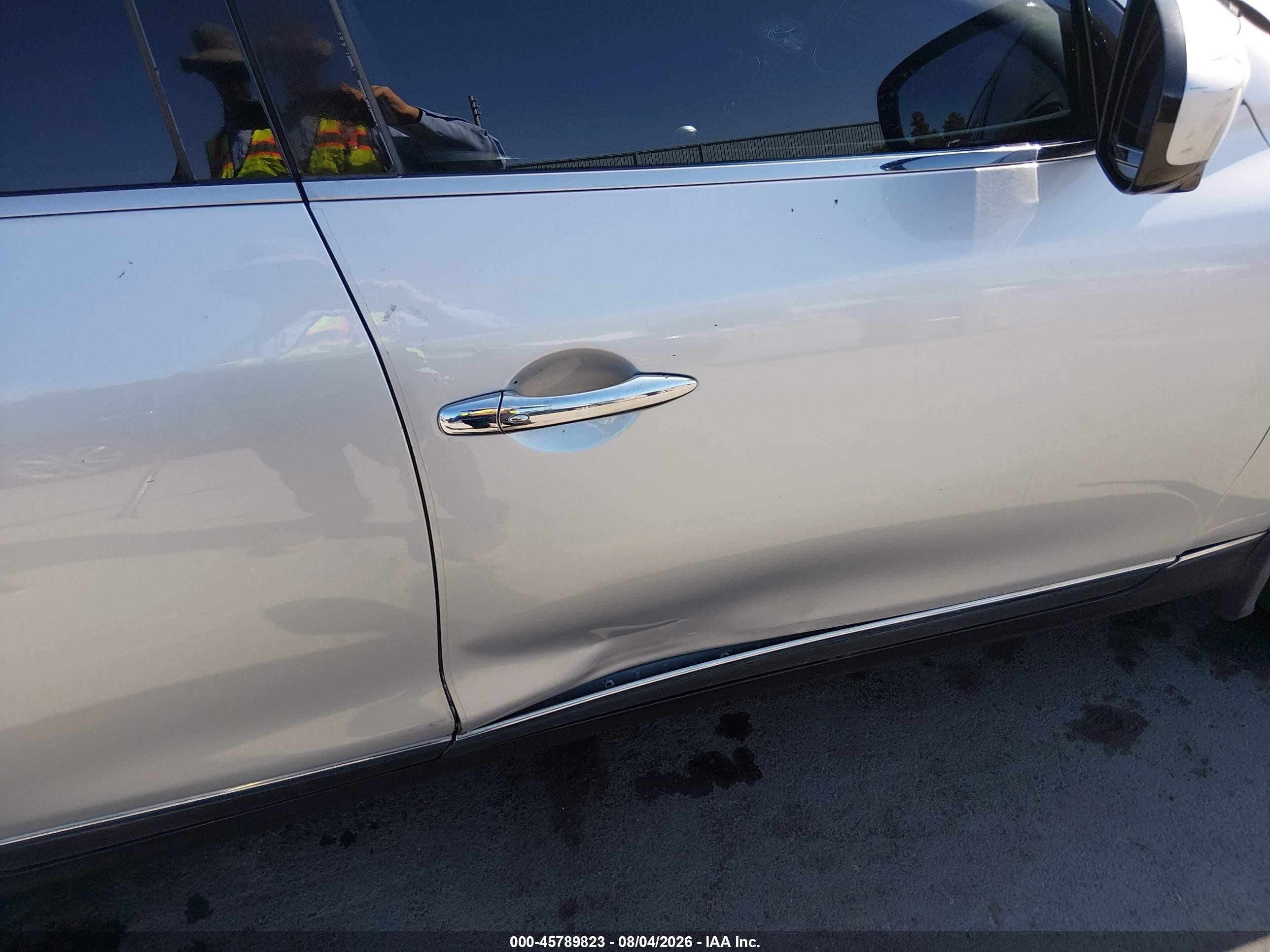 2012 Infiniti Ex35 Journey Silver vin: JN1AJ0HP9CM401226