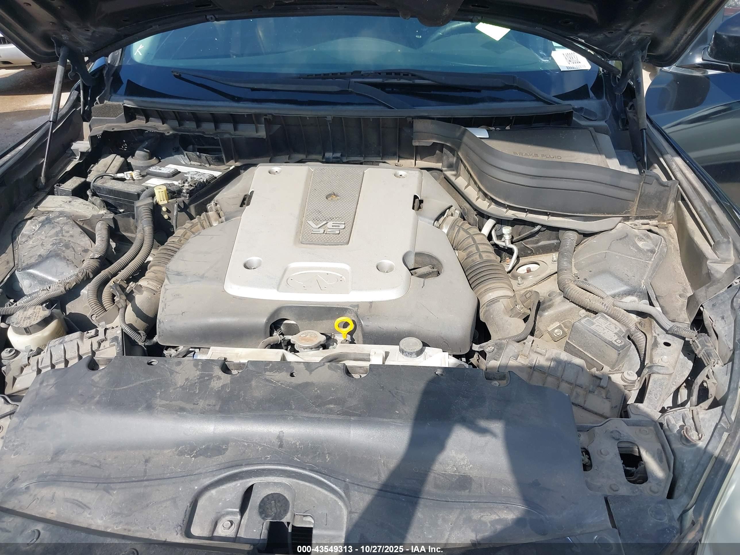 2012 Infiniti Ex35 Journey Черный vin: JN1AJ0HP9CM401453