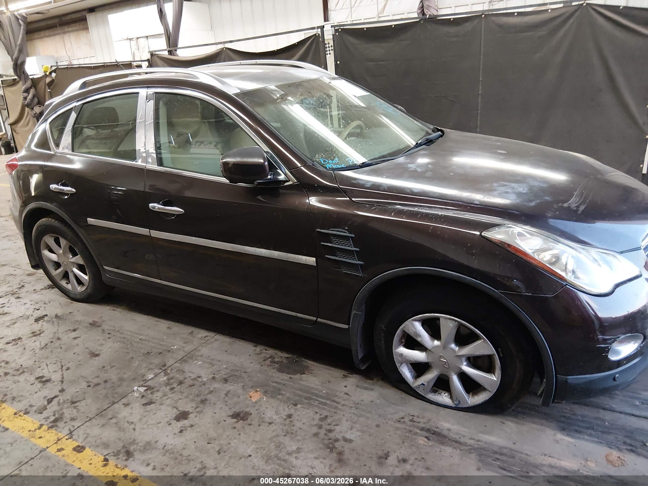 2010 Infiniti Ex35 Journey Темно-бордовый vin: JN1AJ0HPXAM703508