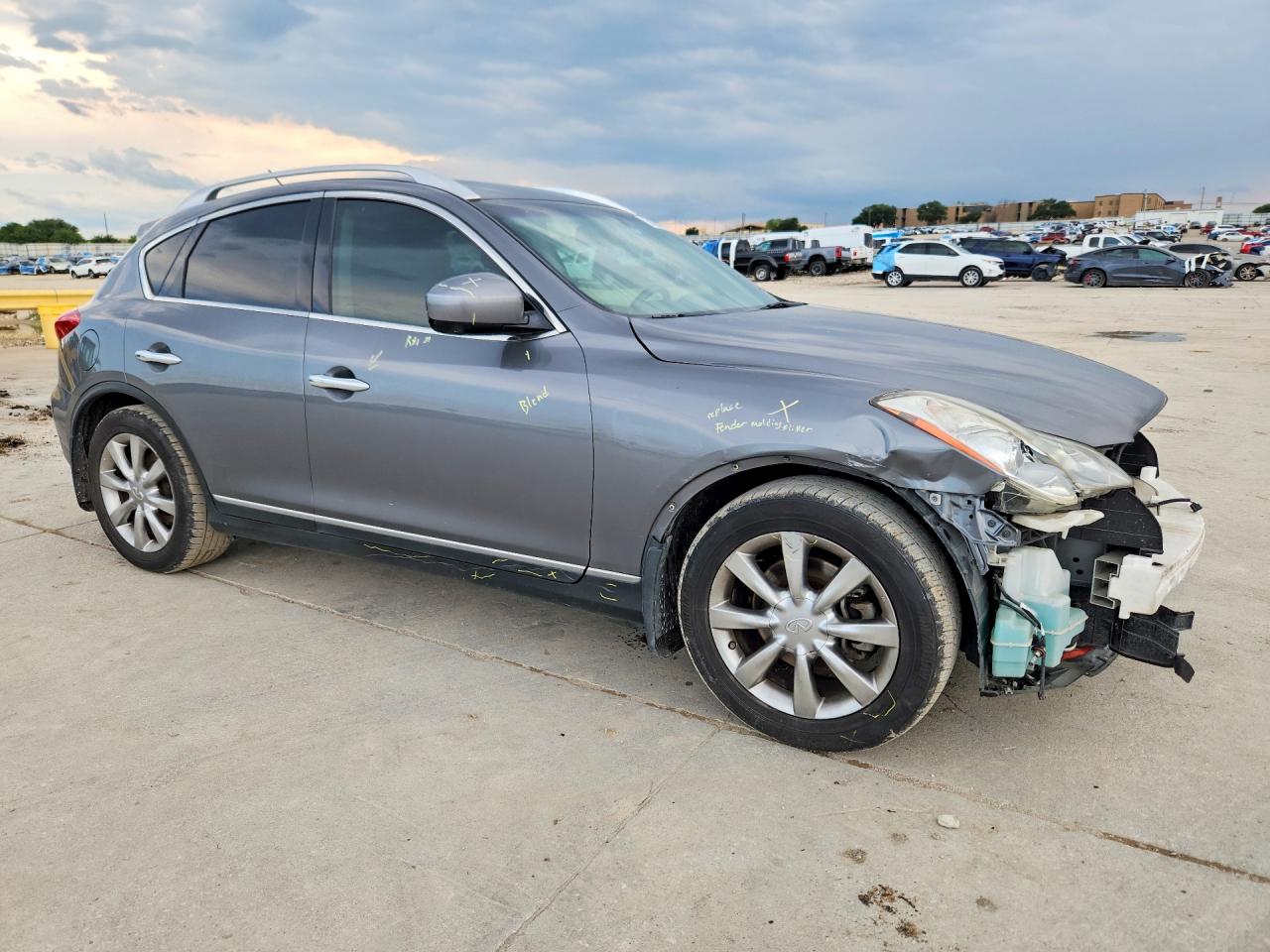 2011 Infiniti Ex35 Base Серый vin: JN1AJ0HPXBM800161