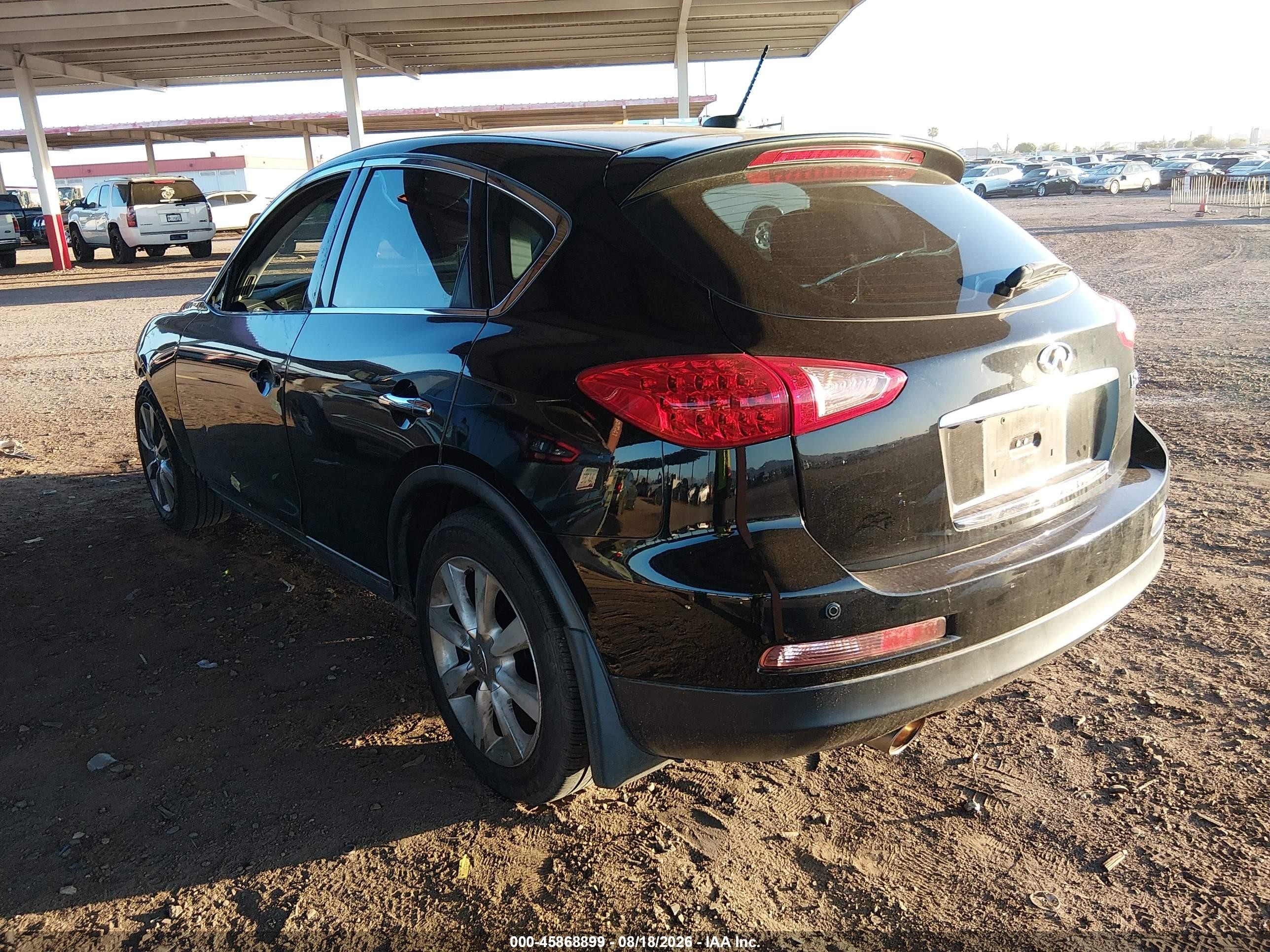 2011 Infiniti Ex35 Journey Black vin: JN1AJ0HPXBM802251