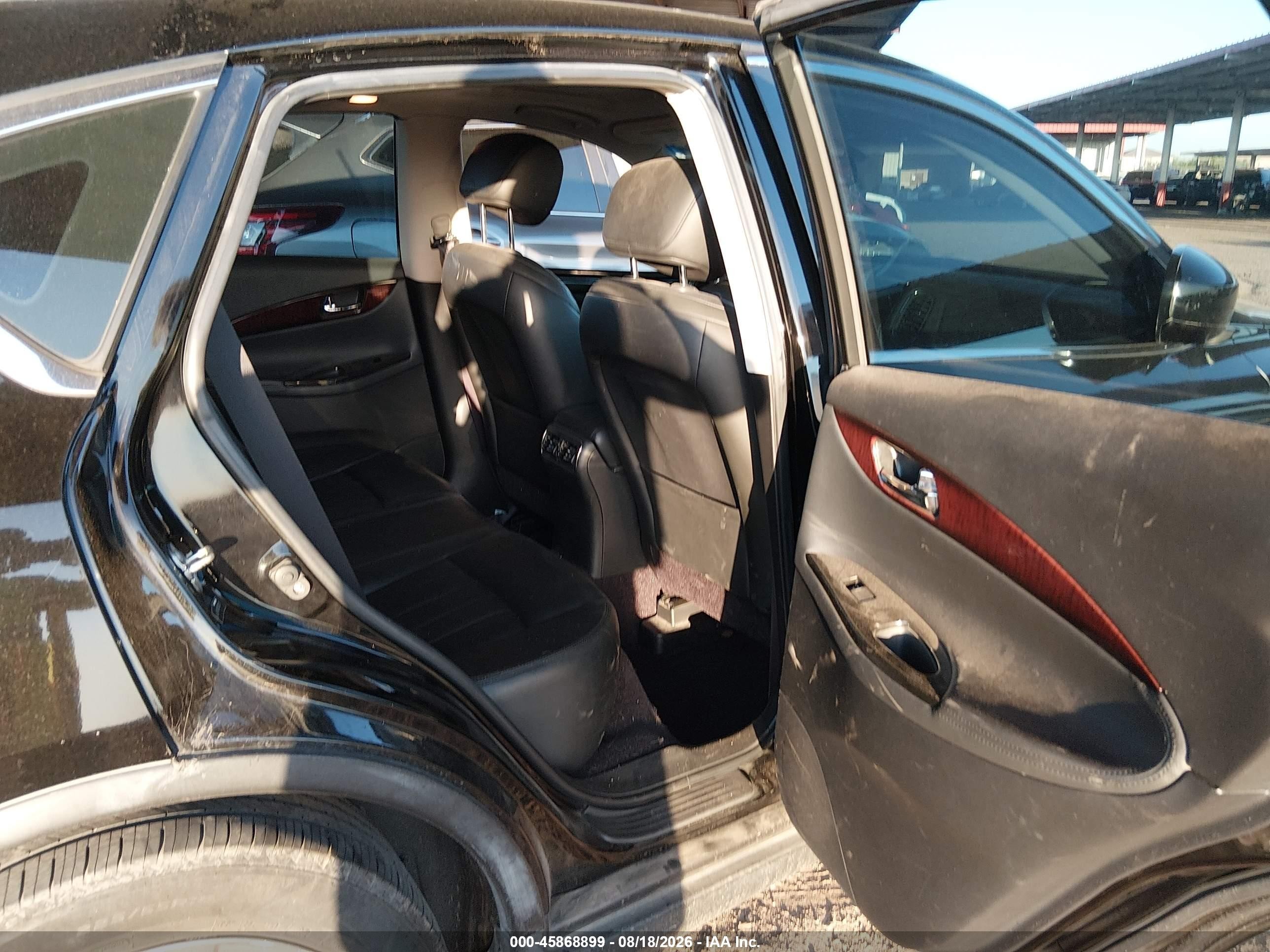 2011 Infiniti Ex35 Journey Black vin: JN1AJ0HPXBM802251