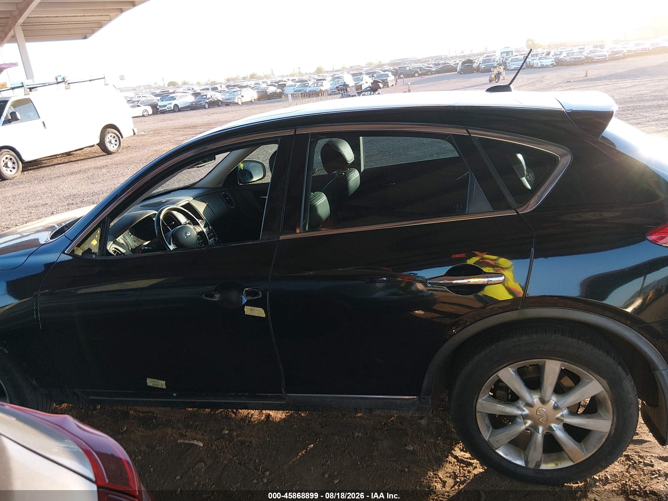 2011 Infiniti Ex35 Journey Black vin: JN1AJ0HPXBM802251