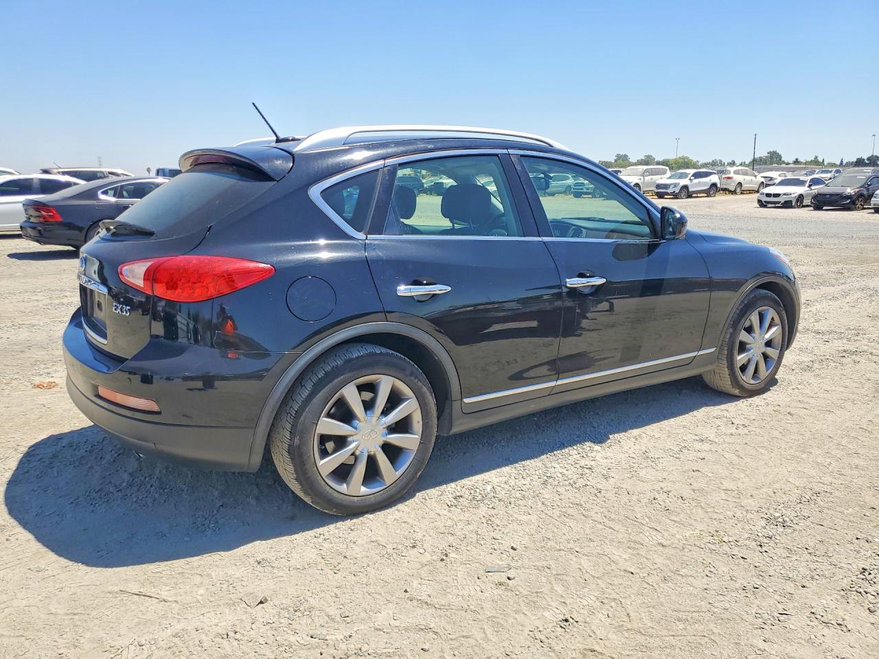 2012 Infiniti Ex35 Base Black vin: JN1AJ0HPXCM401168
