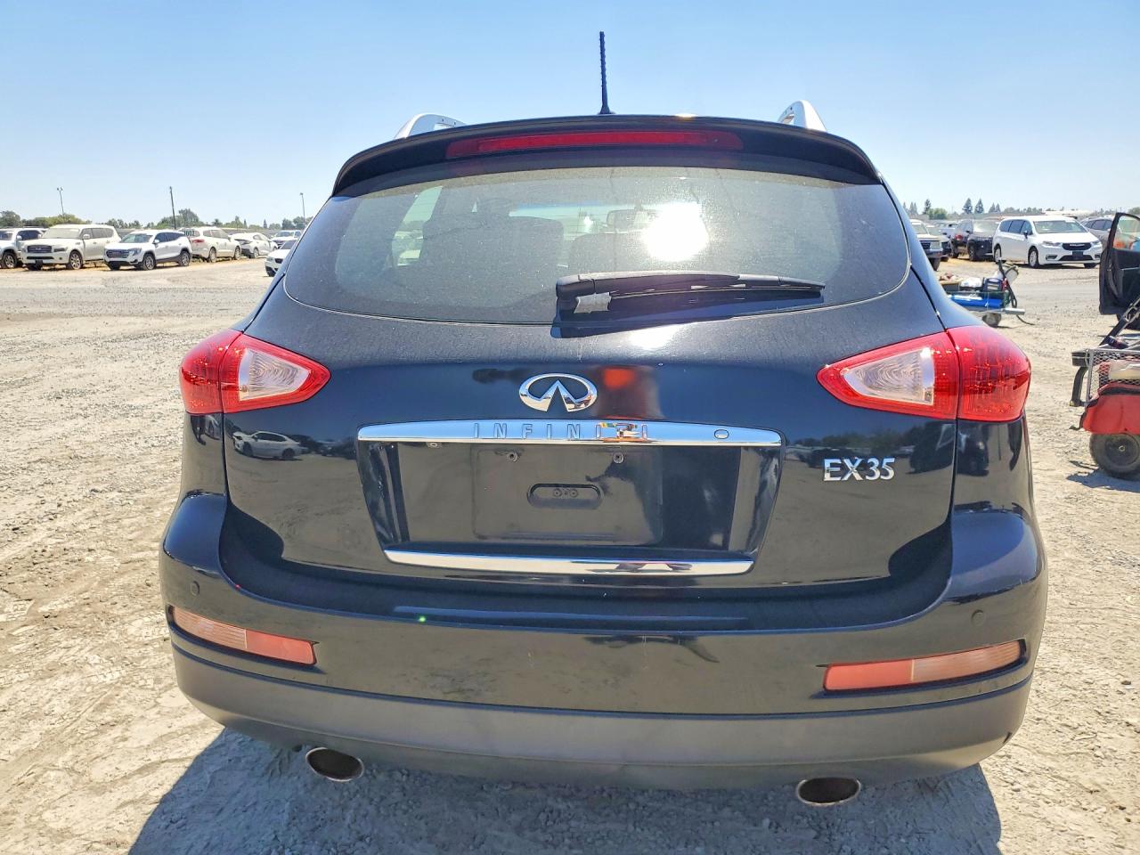 2012 Infiniti Ex35 Base Black vin: JN1AJ0HPXCM401168