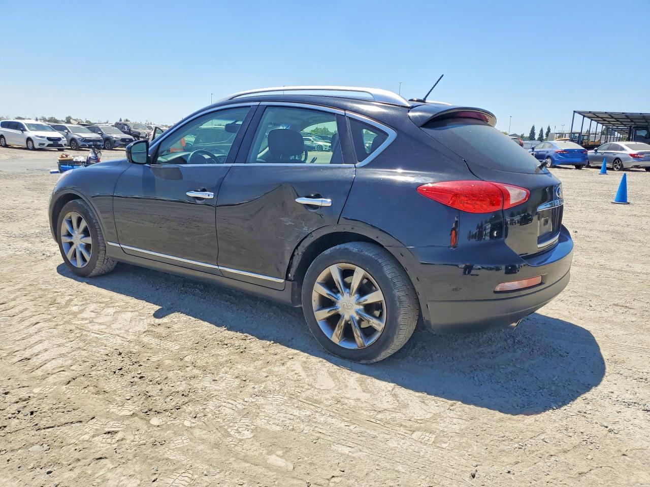 2012 Infiniti Ex35 Base Black vin: JN1AJ0HPXCM401168