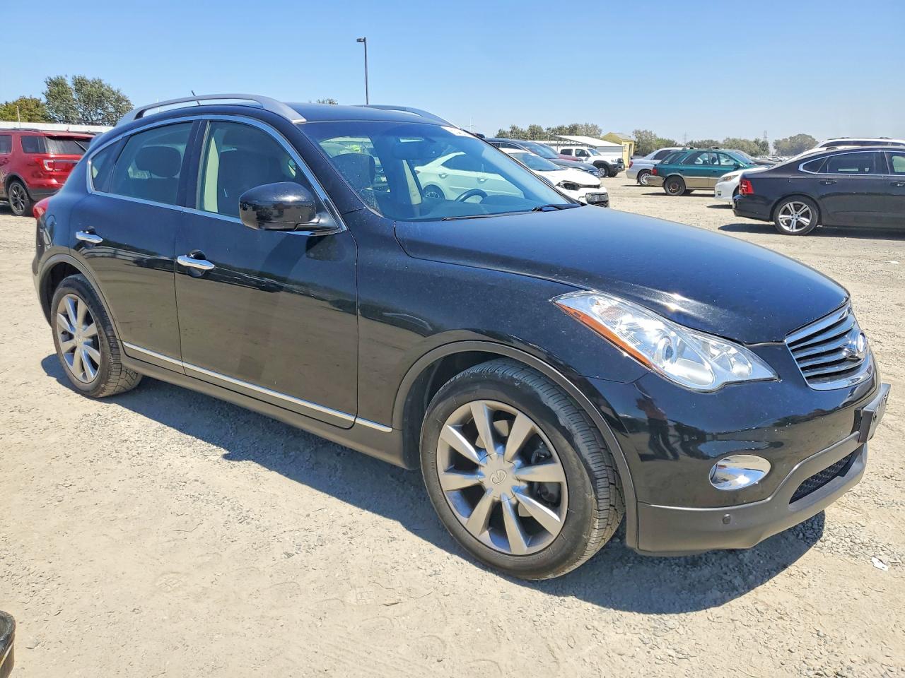 2012 Infiniti Ex35 Base Black vin: JN1AJ0HPXCM401168