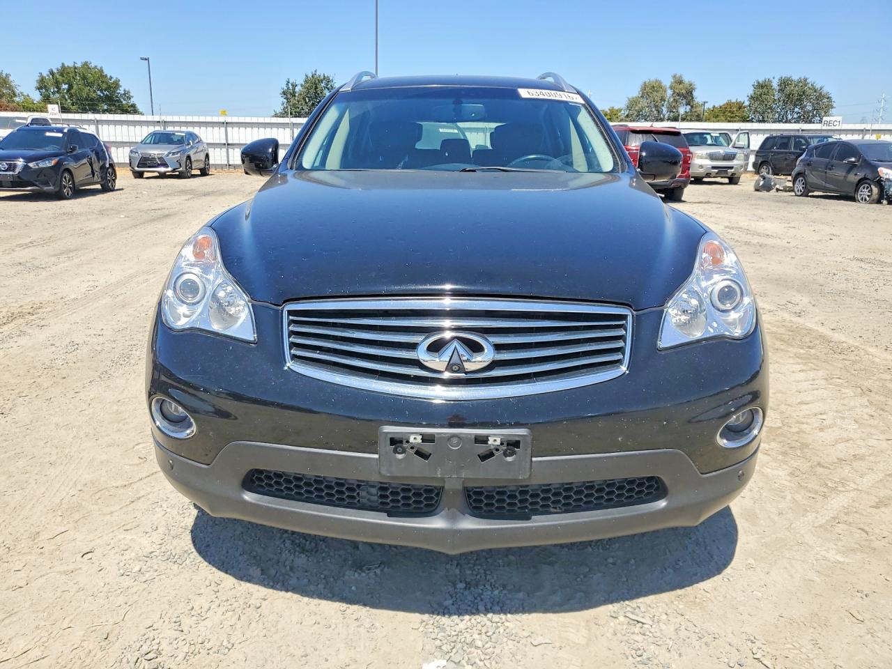 2012 Infiniti Ex35 Base Black vin: JN1AJ0HPXCM401168