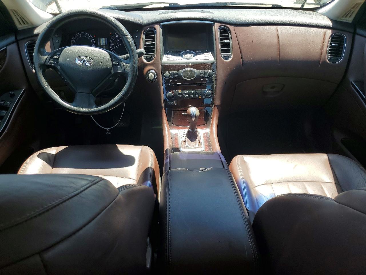 2012 Infiniti Ex35 Base Black vin: JN1AJ0HPXCM401168