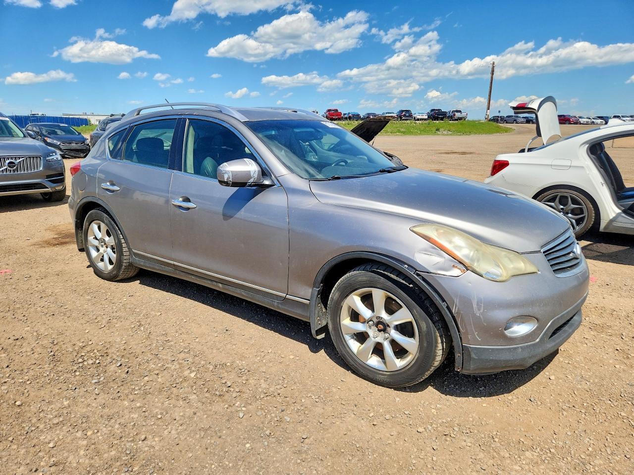 2010 Infiniti Ex35 Base/journey Gray vin: JN1AJ0HR0AM758003