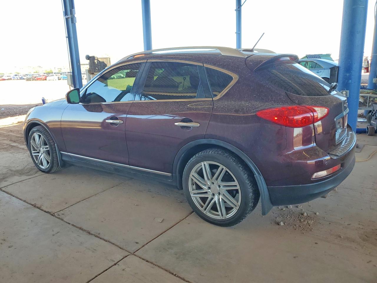 2012 Infiniti Ex35 Base Темно-бордовый vin: JN1AJ0HR0CM450123