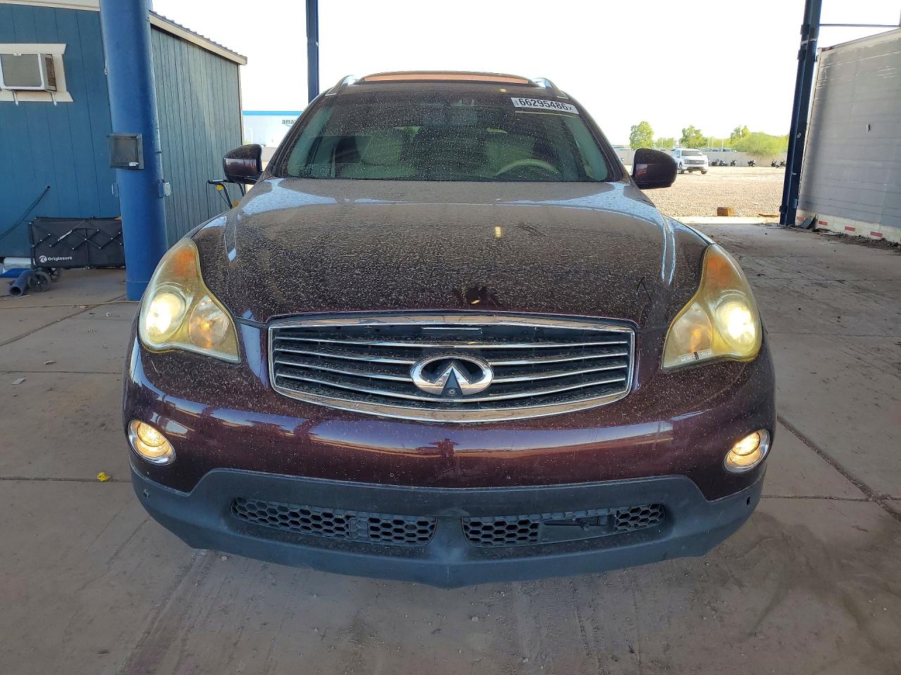 2012 Infiniti Ex35 Base Темно-бордовый vin: JN1AJ0HR0CM450123