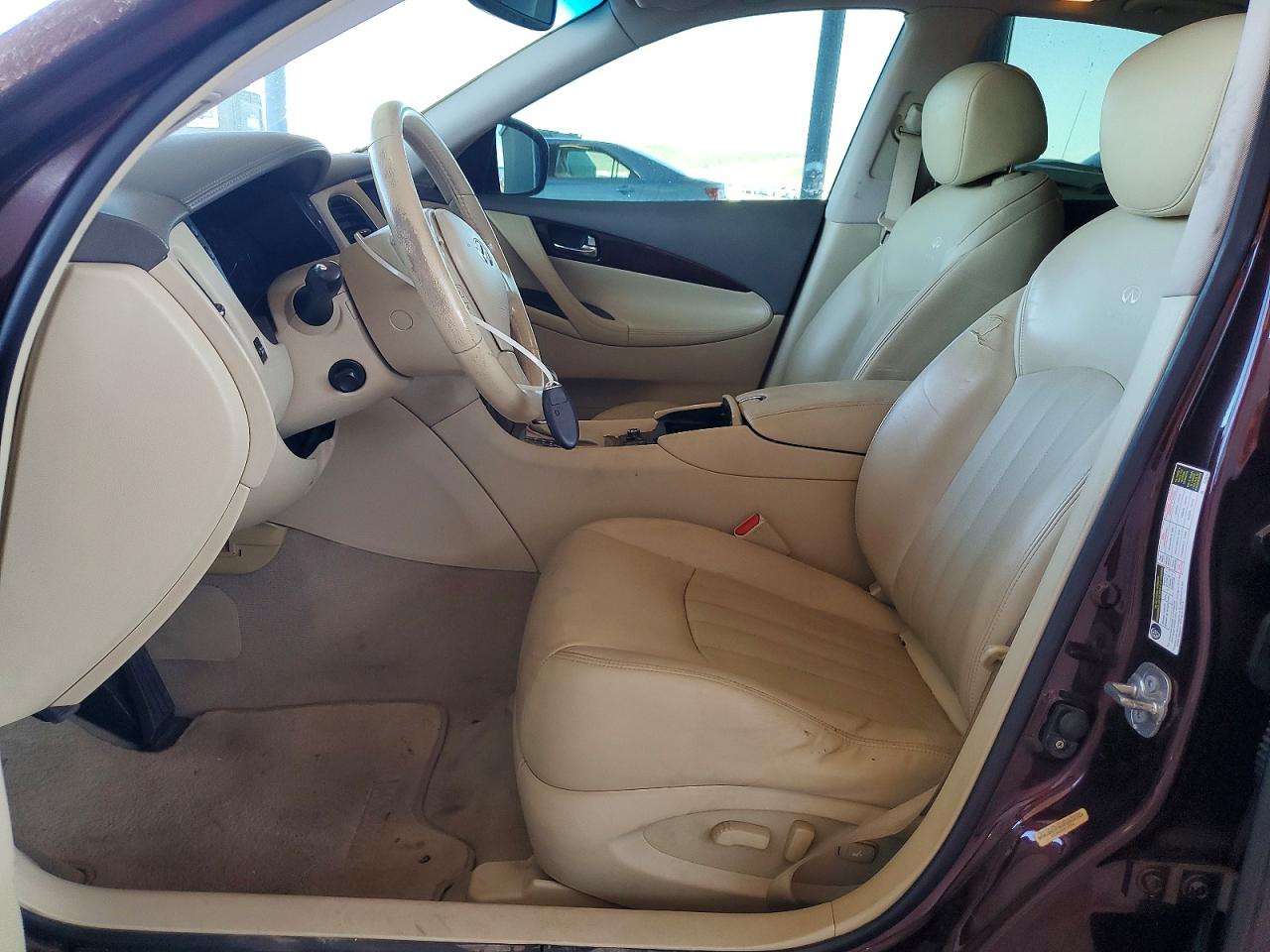 2012 Infiniti Ex35 Base Темно-бордовый vin: JN1AJ0HR0CM450123