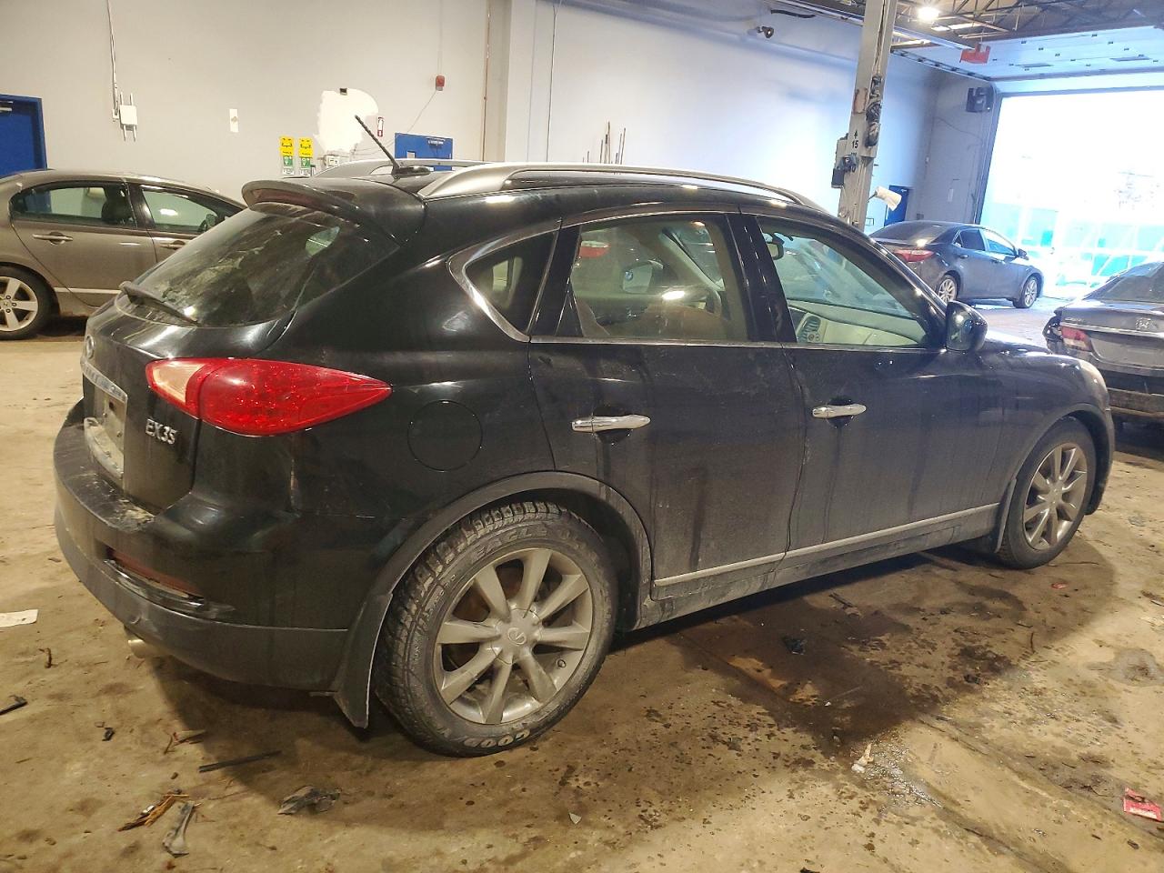 2012 Infiniti Ex35 Base Black vin: JN1AJ0HR0CM452647