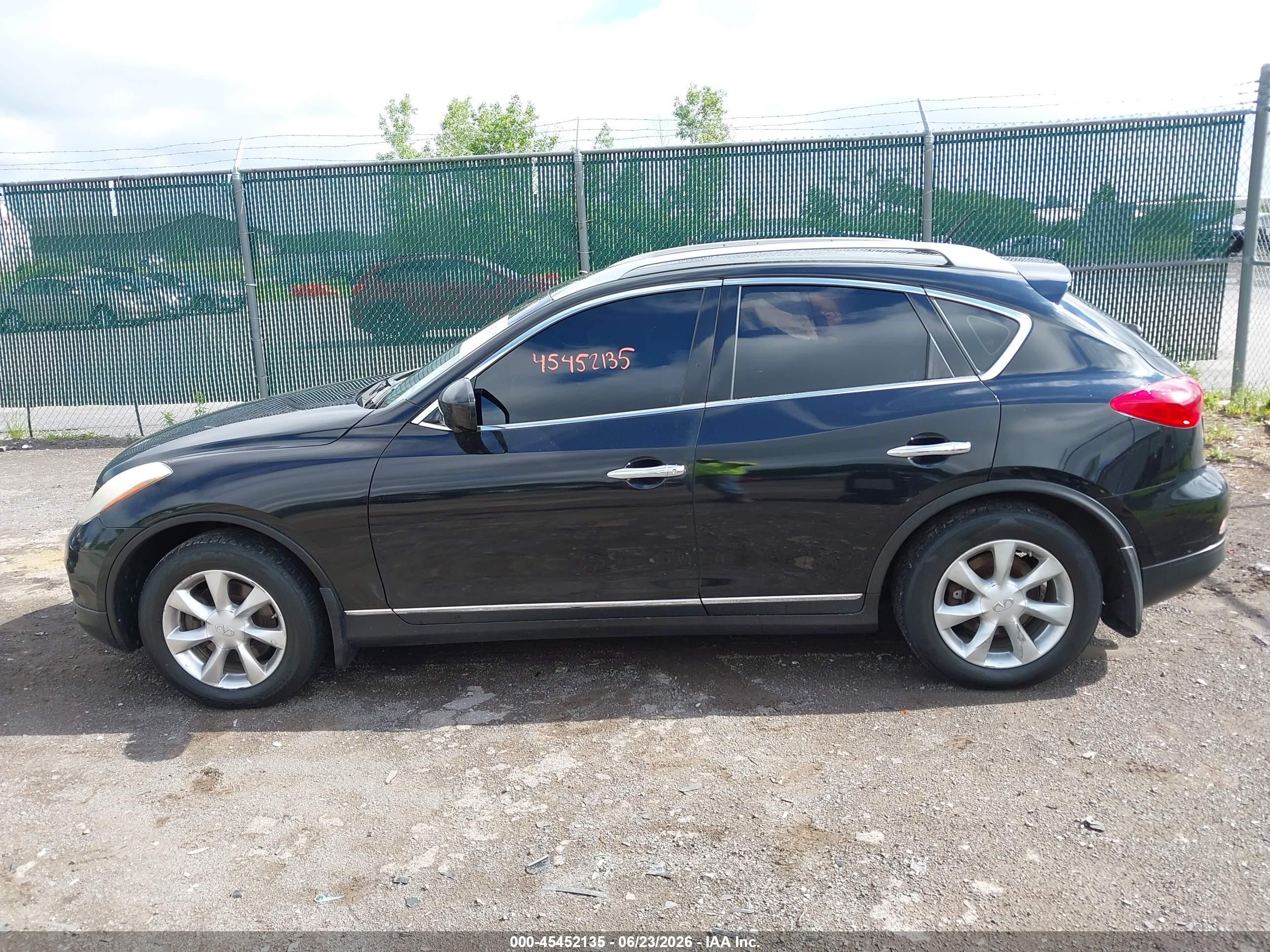 2010 Infiniti Ex35 Journey Black vin: JN1AJ0HR1AM753165