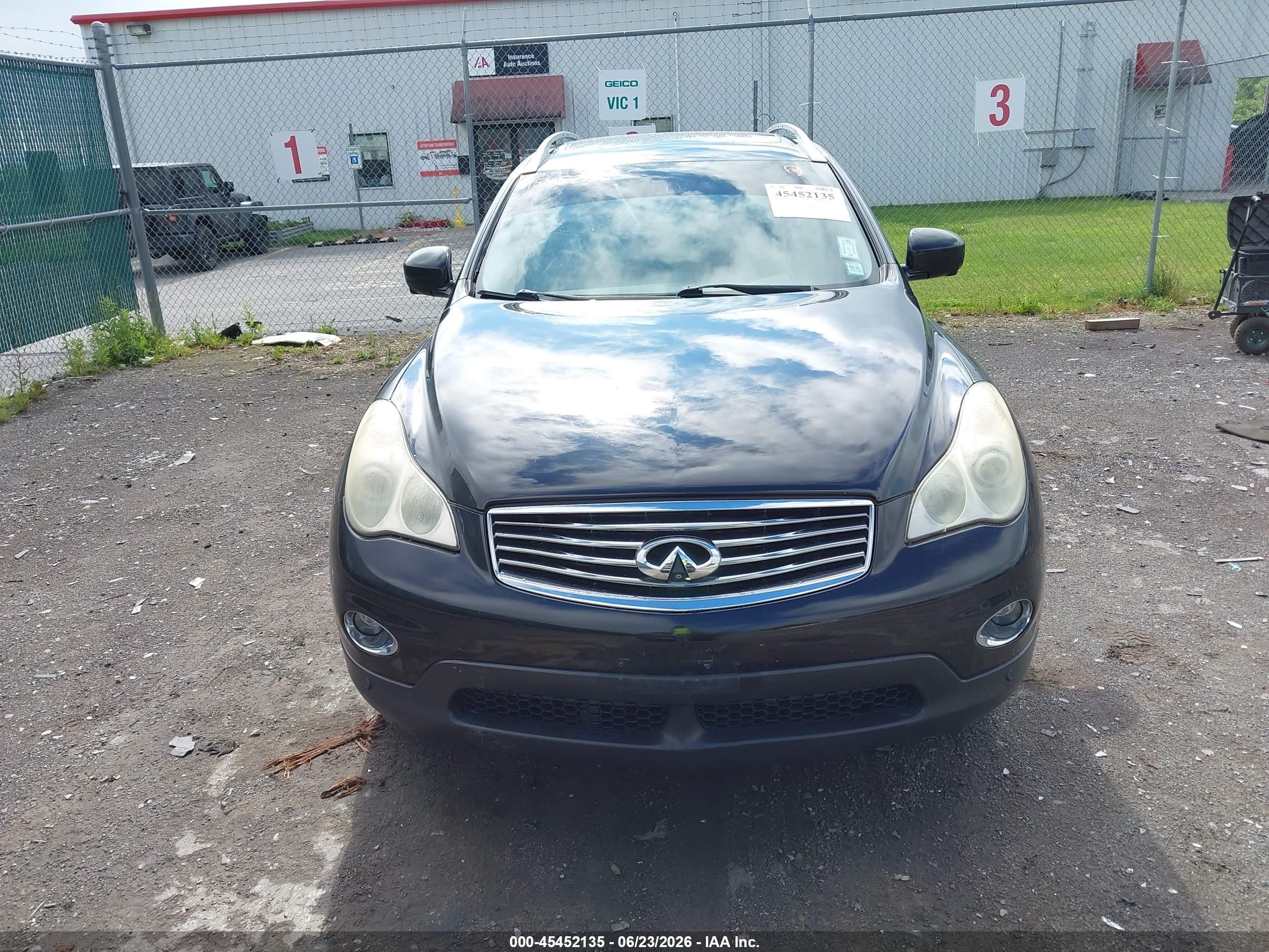 2010 Infiniti Ex35 Journey Black vin: JN1AJ0HR1AM753165
