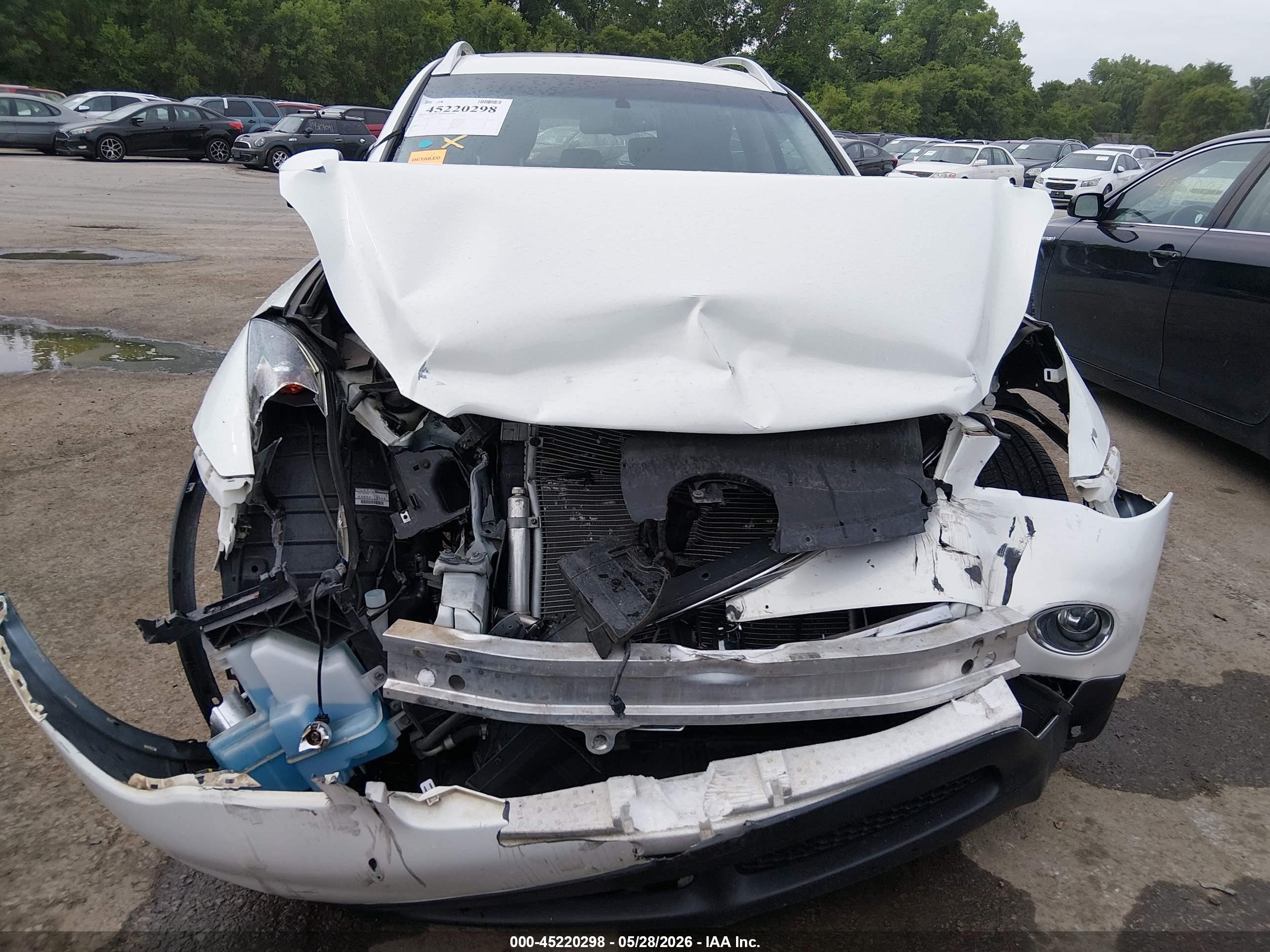 2010 Infiniti Ex35 Journey White vin: JN1AJ0HR1AM753991