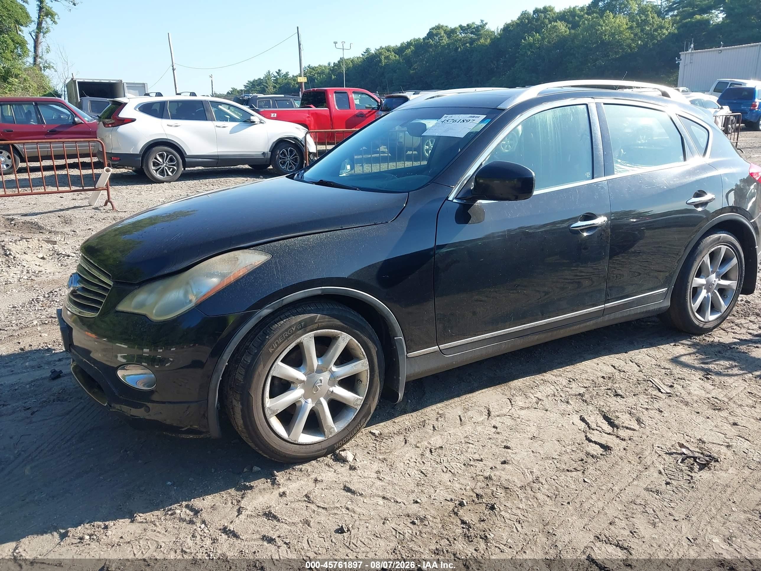 2010 Infiniti Ex35 Journey Черный vin: JN1AJ0HR1AM754087