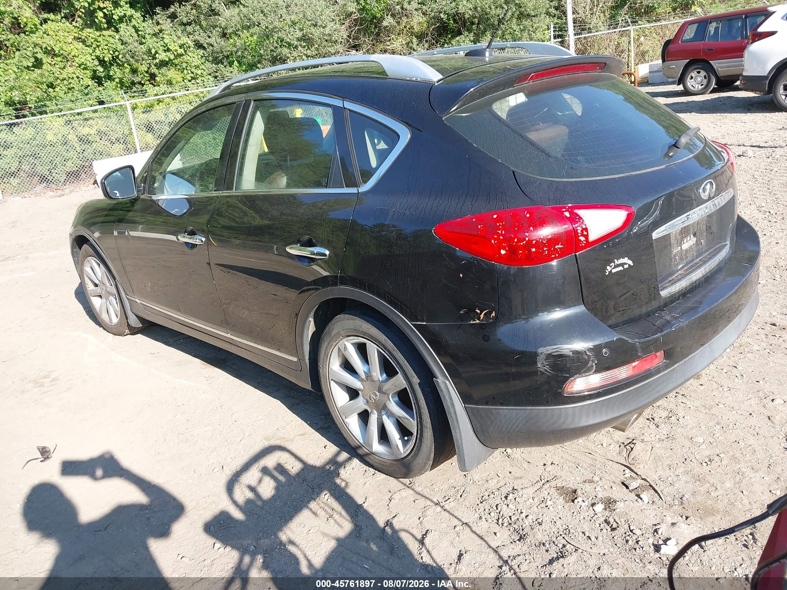 2010 Infiniti Ex35 Journey Черный vin: JN1AJ0HR1AM754087
