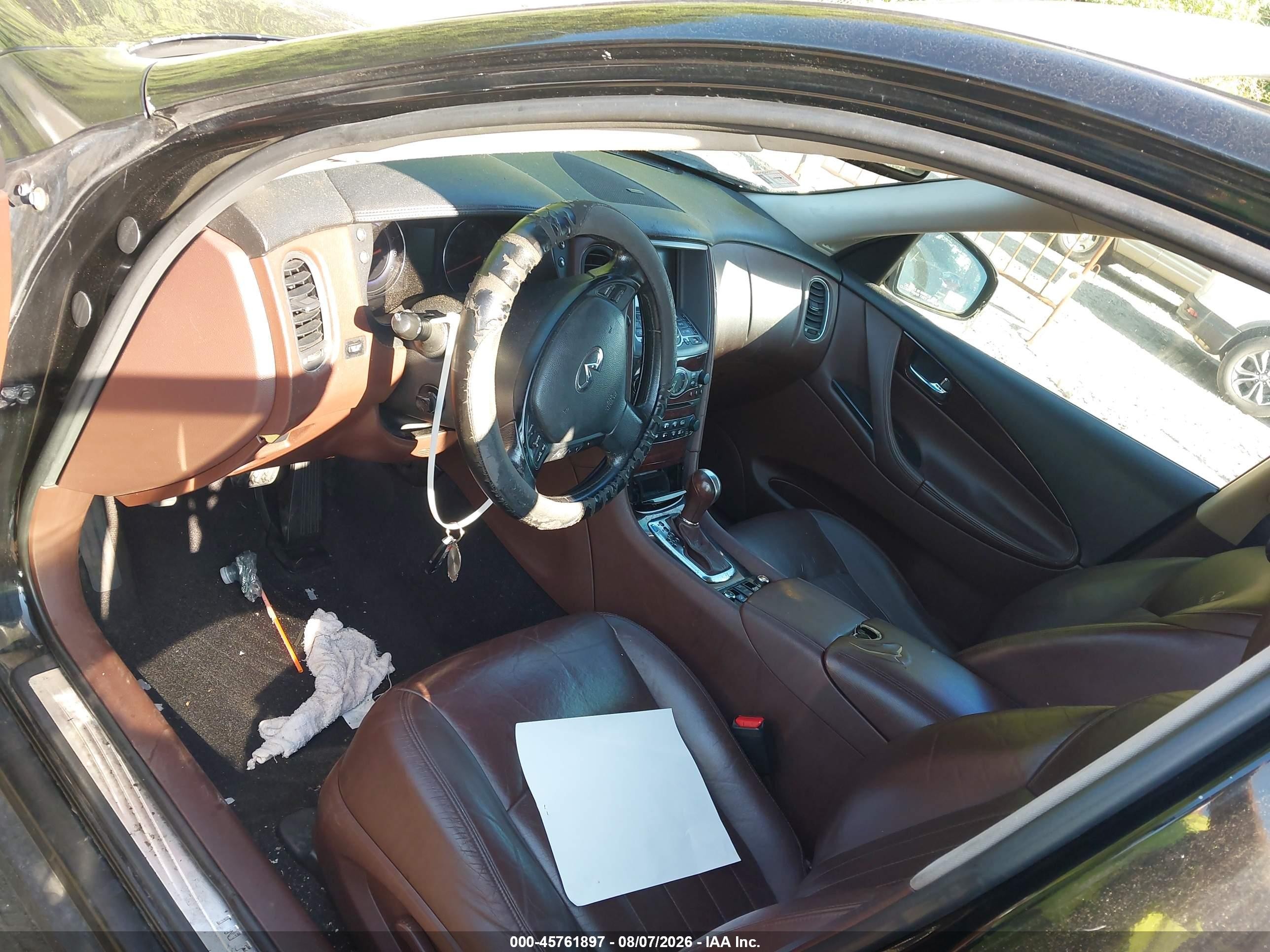 2010 Infiniti Ex35 Journey Черный vin: JN1AJ0HR1AM754087