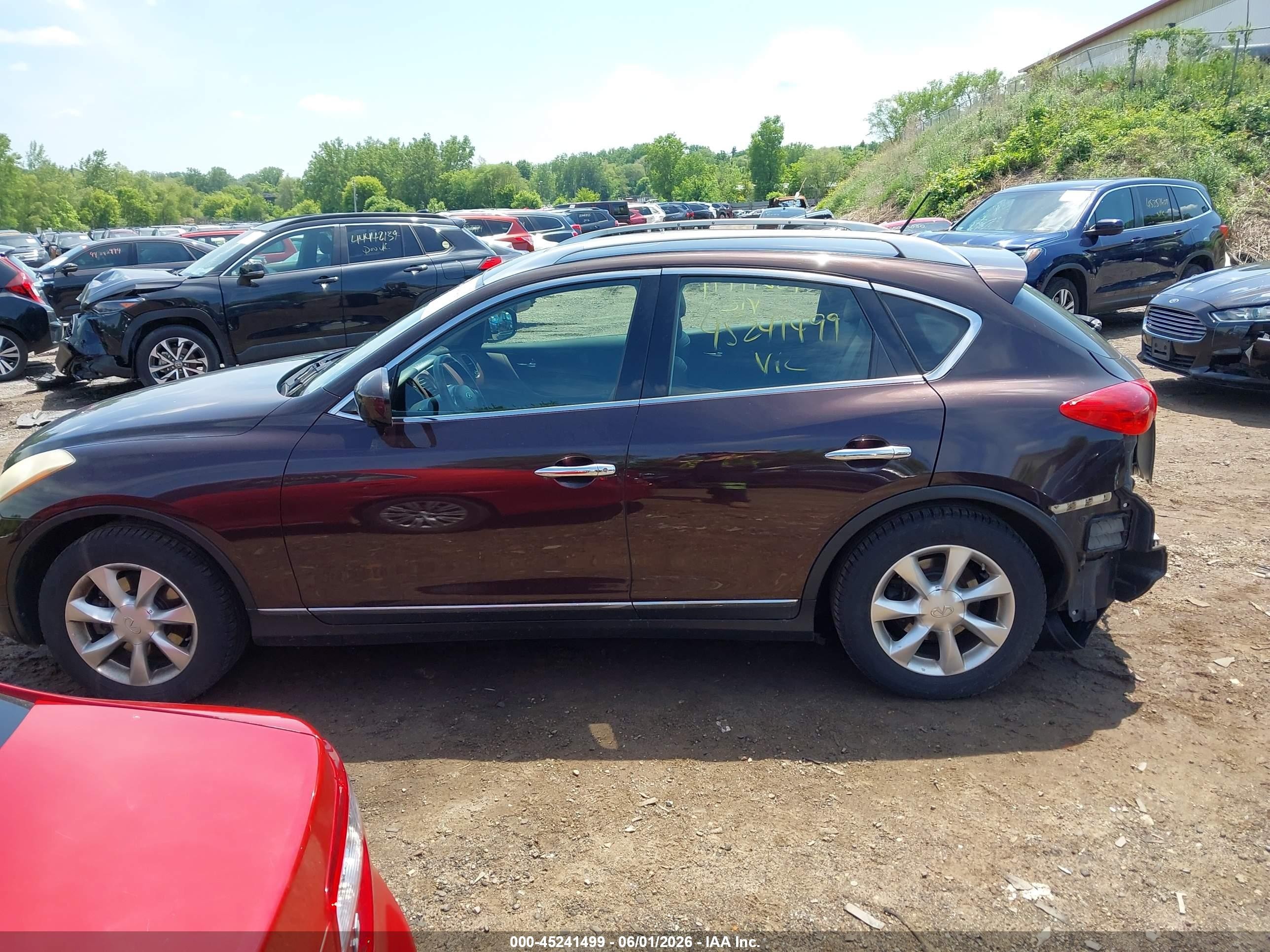 2010 Infiniti Ex35 Journey Black vin: JN1AJ0HR1AM757099