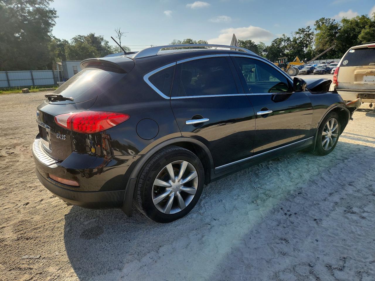 2012 Infiniti Ex35 Base Black vin: JN1AJ0HR1CM453449