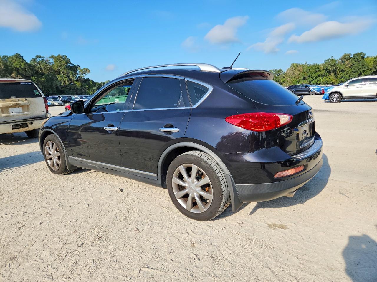 2012 Infiniti Ex35 Base Black vin: JN1AJ0HR1CM453449