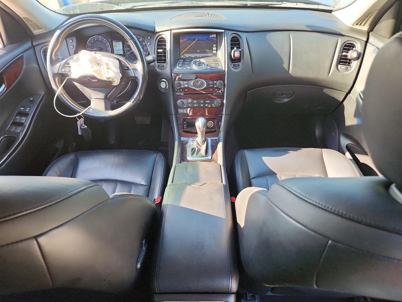 2012 Infiniti Ex35 Base Black vin: JN1AJ0HR1CM453449