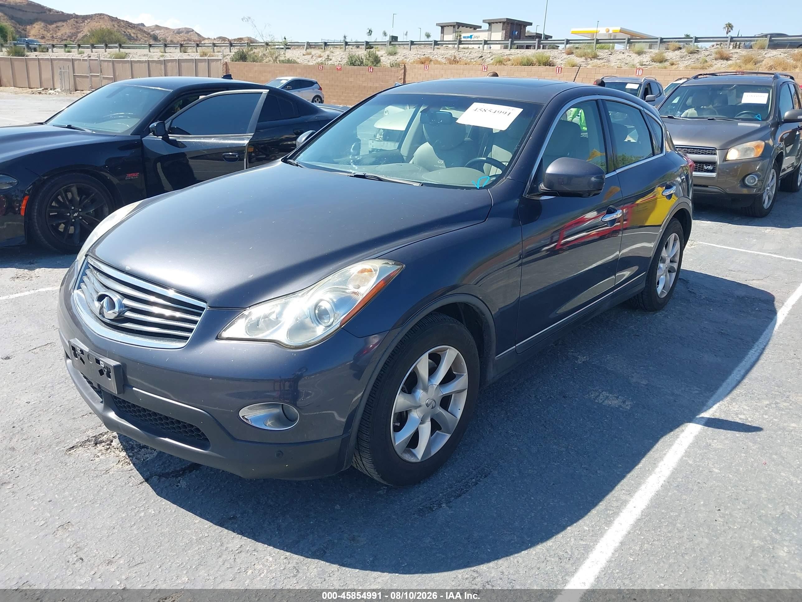 2010 Infiniti Ex35 Journey Gray vin: JN1AJ0HR2AM755555